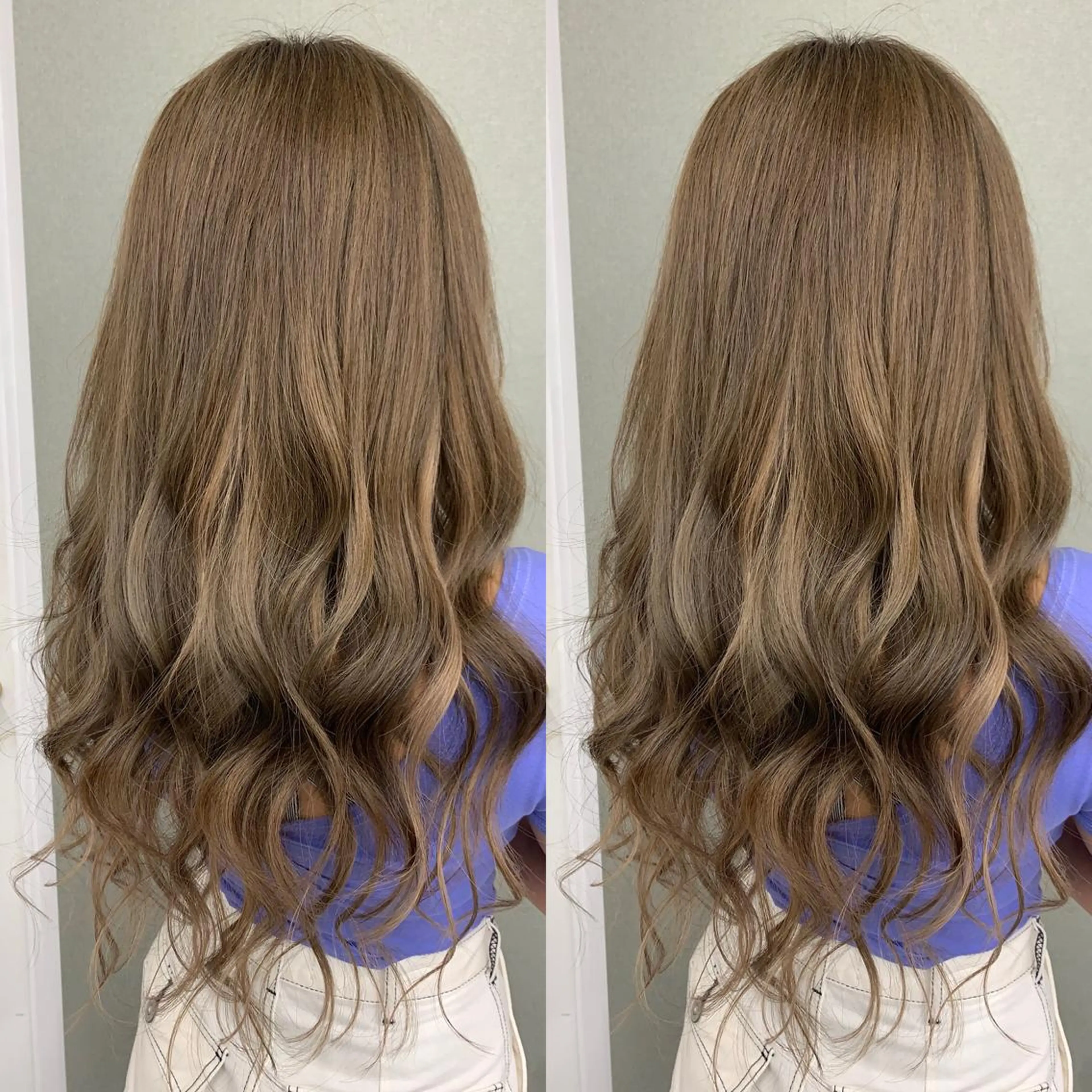 ロング カラー プルエクステ エクステ ヘアカラー エクステ プルエクステ 🖤MIYUのヘアスタイル