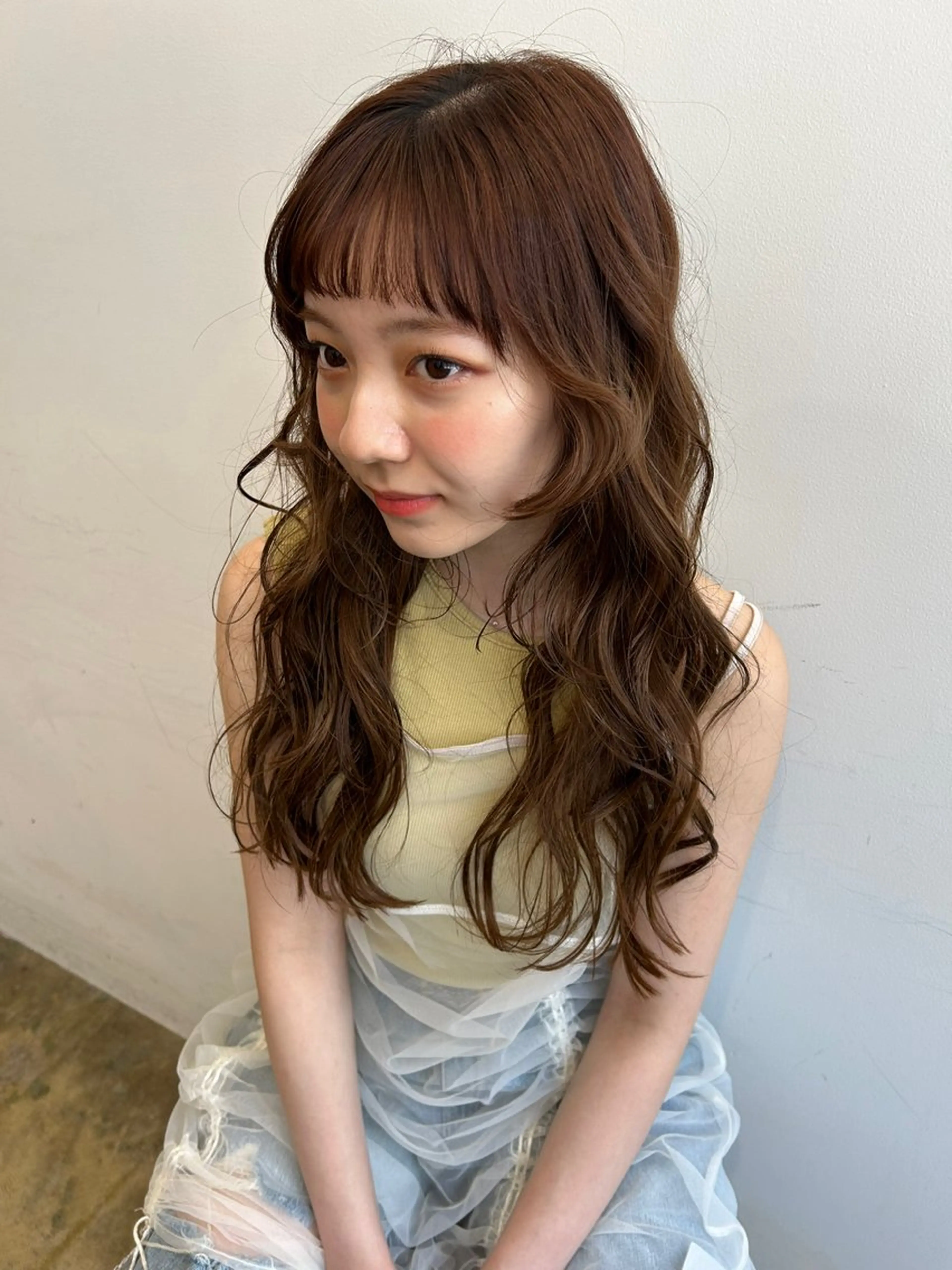 パーマ 北田 美琴 / 柔らかいカラーのヘアスタイル