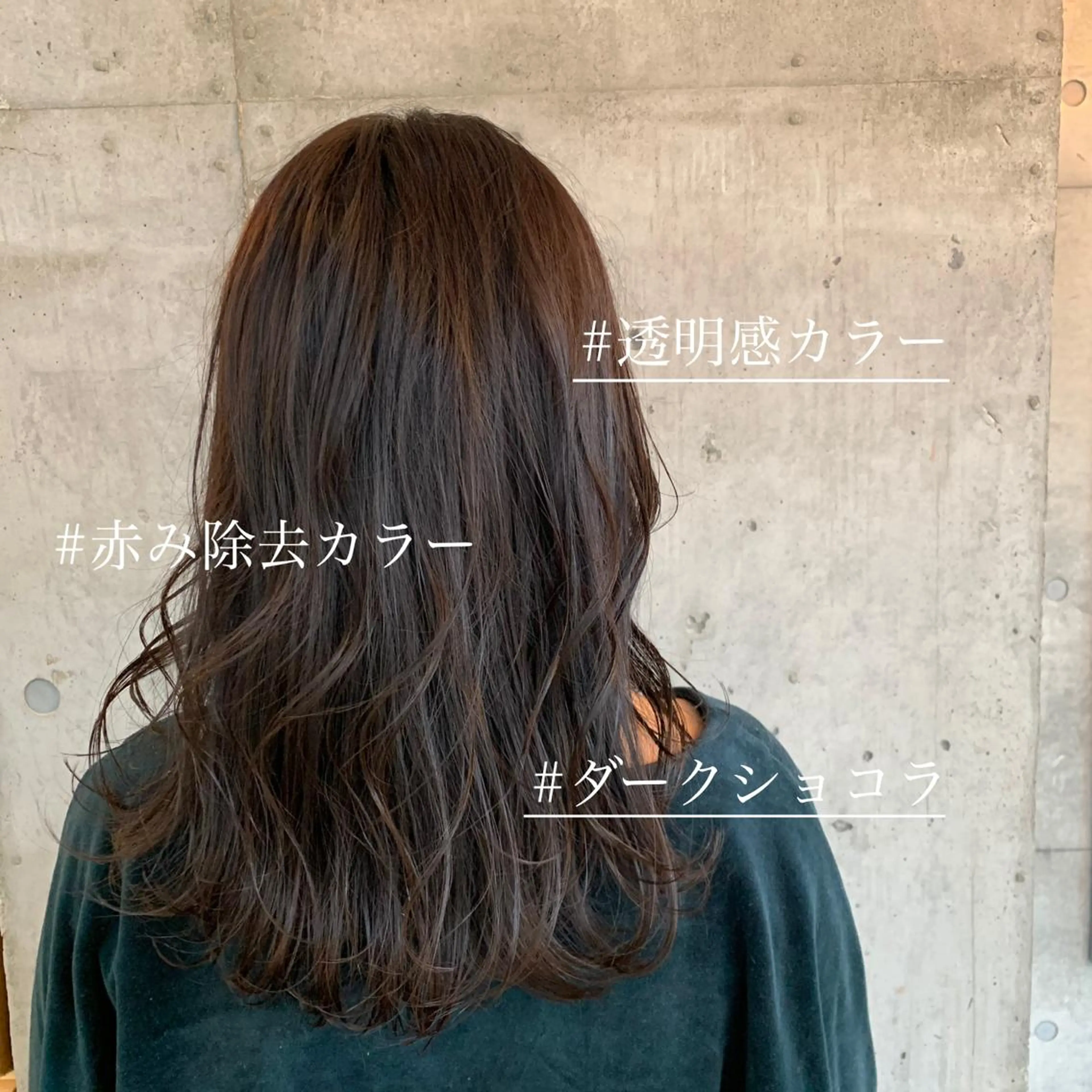セミロング 🌷横浜/レイヤー /艶カラー🌷のヘアスタイル