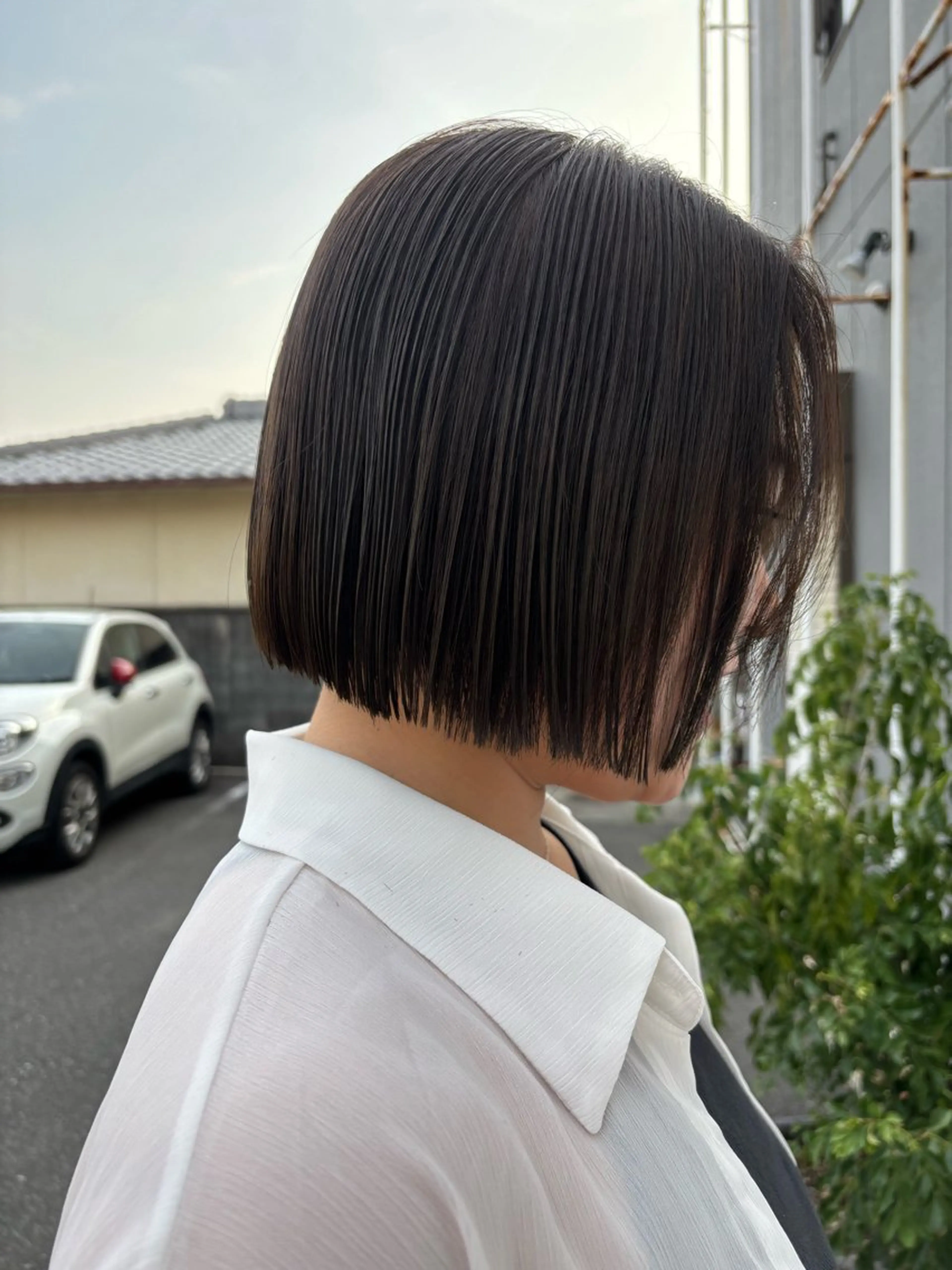 cut ＋ one color ＋ 髪質改善トリートメント   ¥7,700の写真