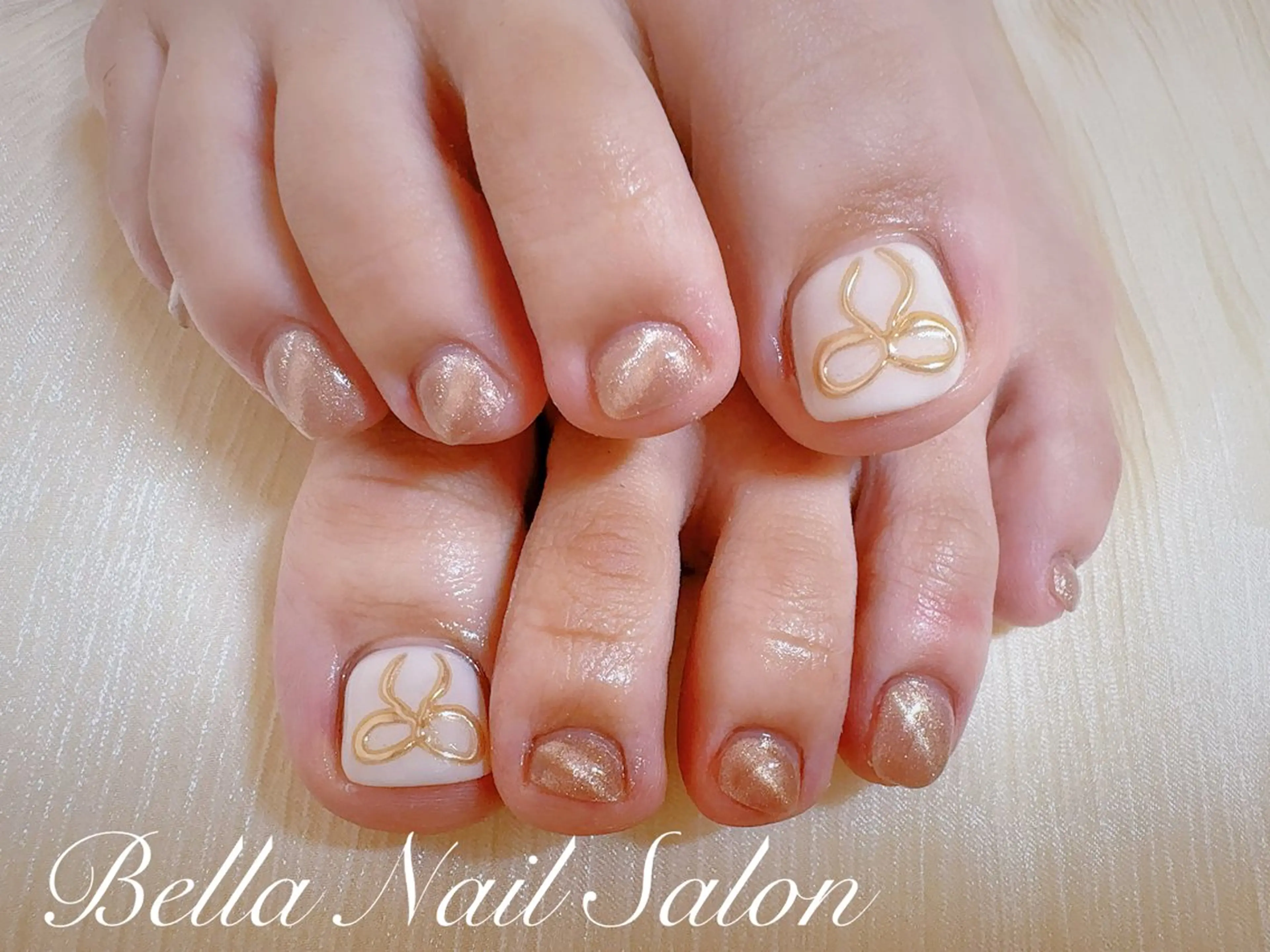 ネイル フットネイル Bella Nail Salonパラジェルのネイルデザイン