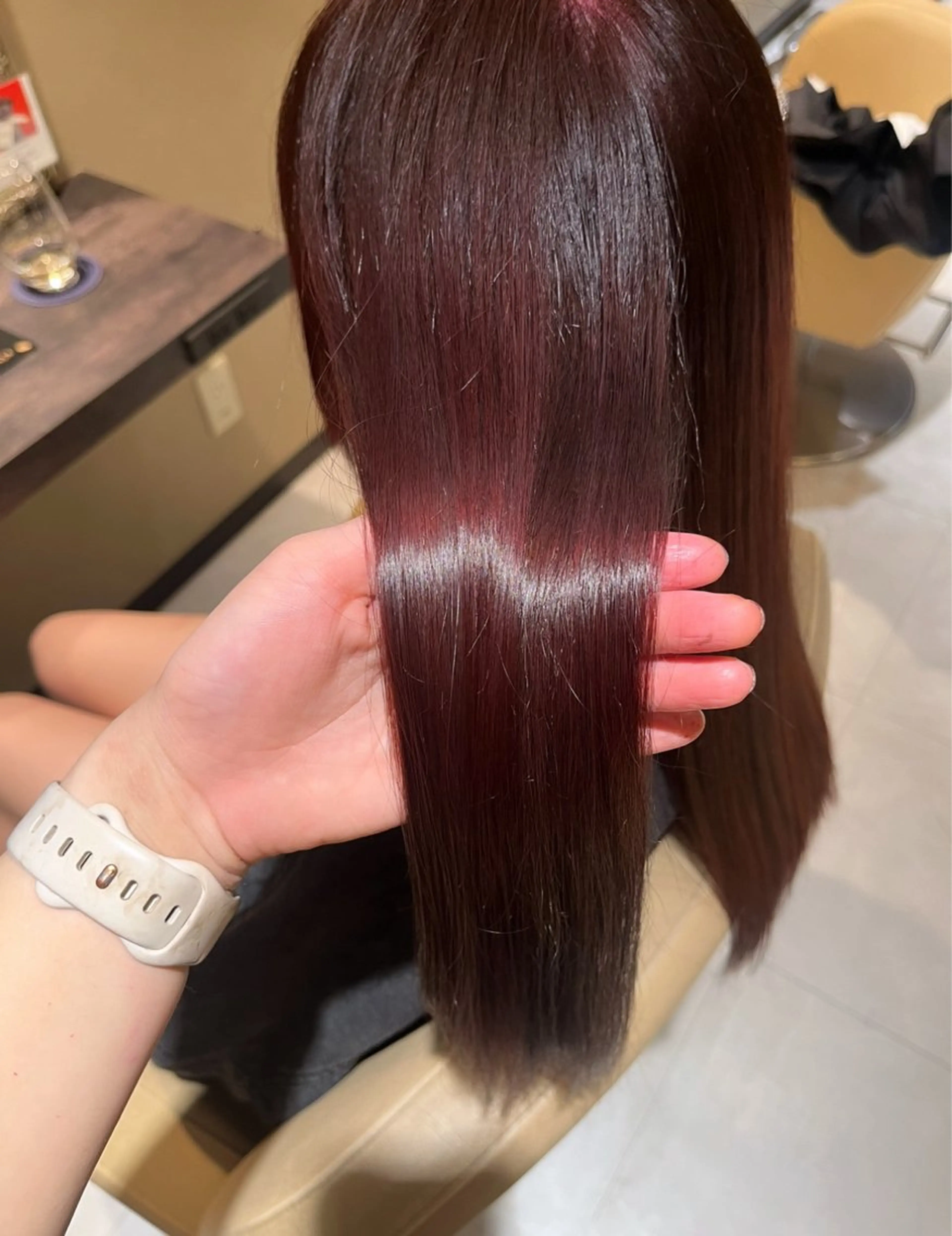 ロング ヘアカラー KIND所属・KIND 佐藤 和奏のヘアスタイル