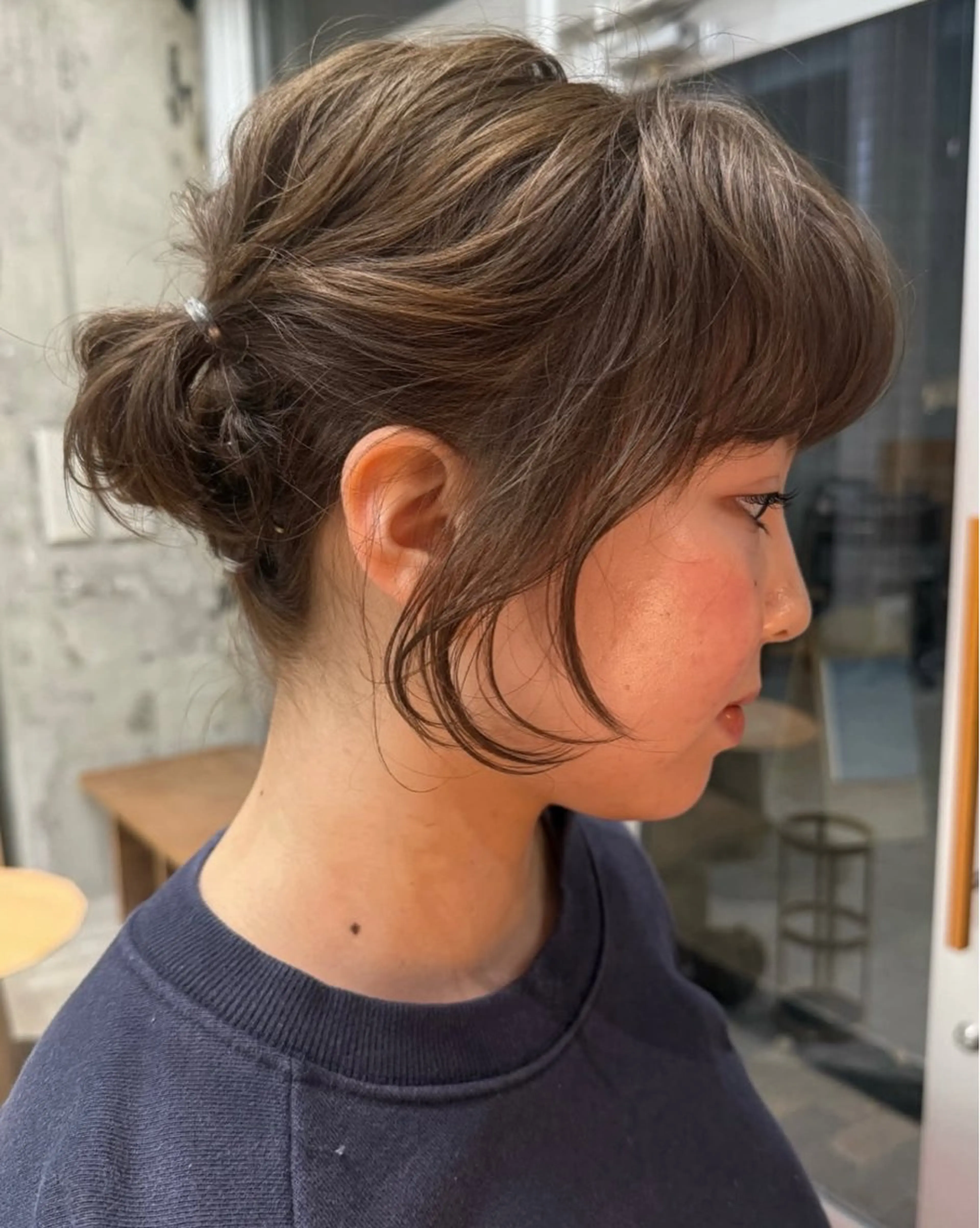 カラー 柔らかいオリーブ🍃 カラーNatsumiのヘアスタイル