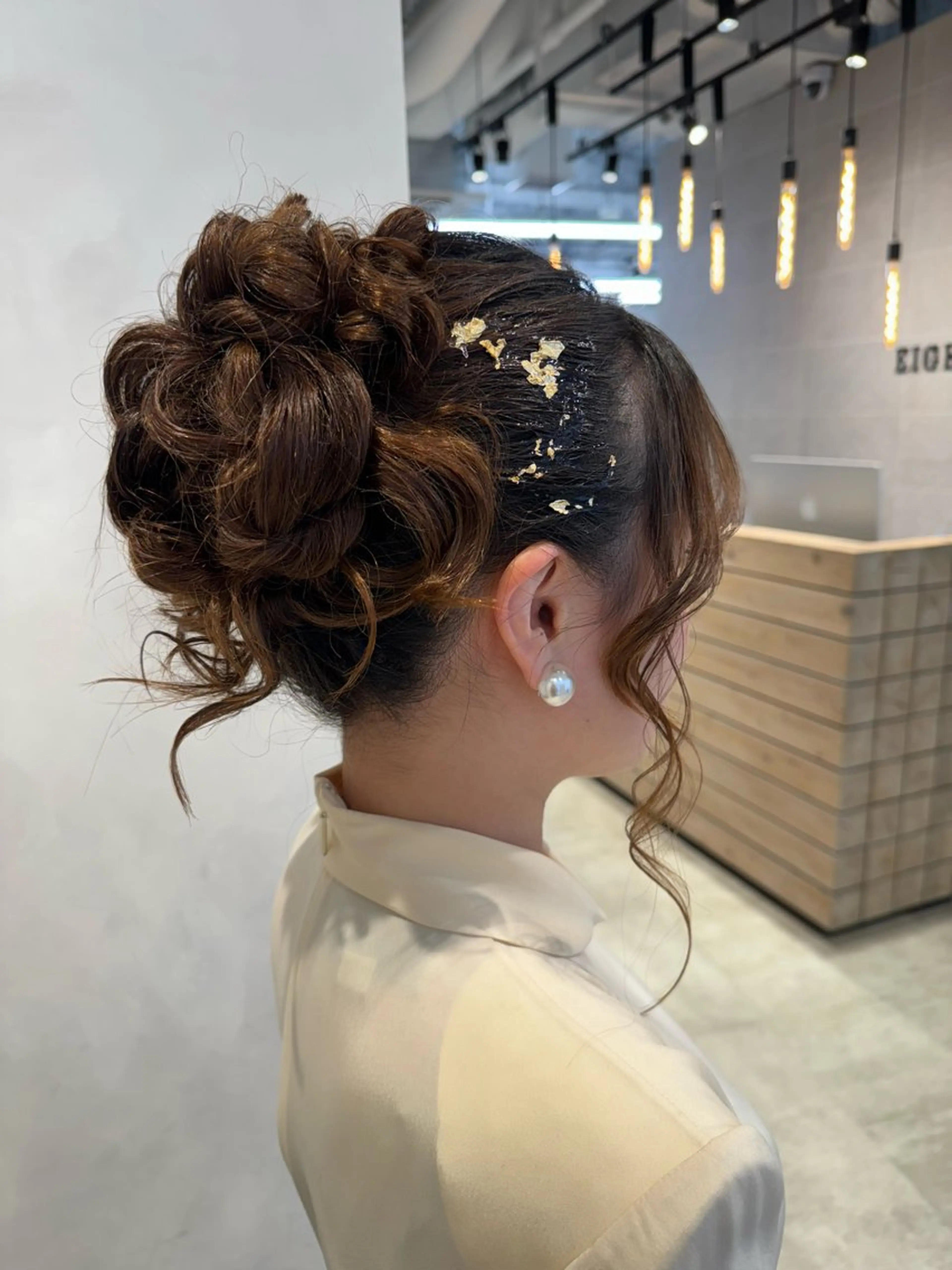 ロング ヘアアレンジ 透明感カラー✨艶髪 制作🌱山根あゆみのヘアスタイル