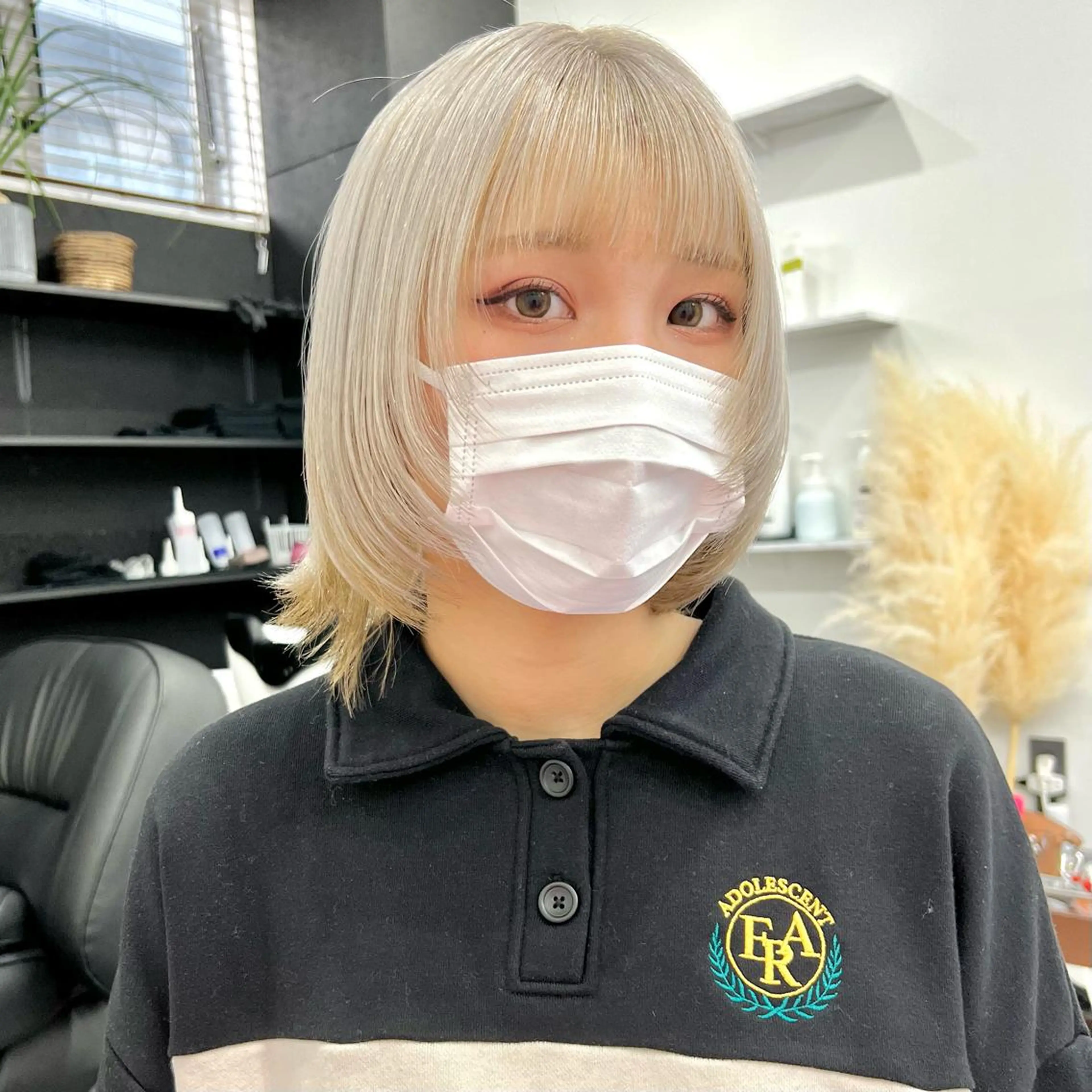 ショート カラー ブリーチ ハイトーンカラー ChuDuck所属・🐮ChuDuck 代表　SHOTA🐮のヘアスタイル