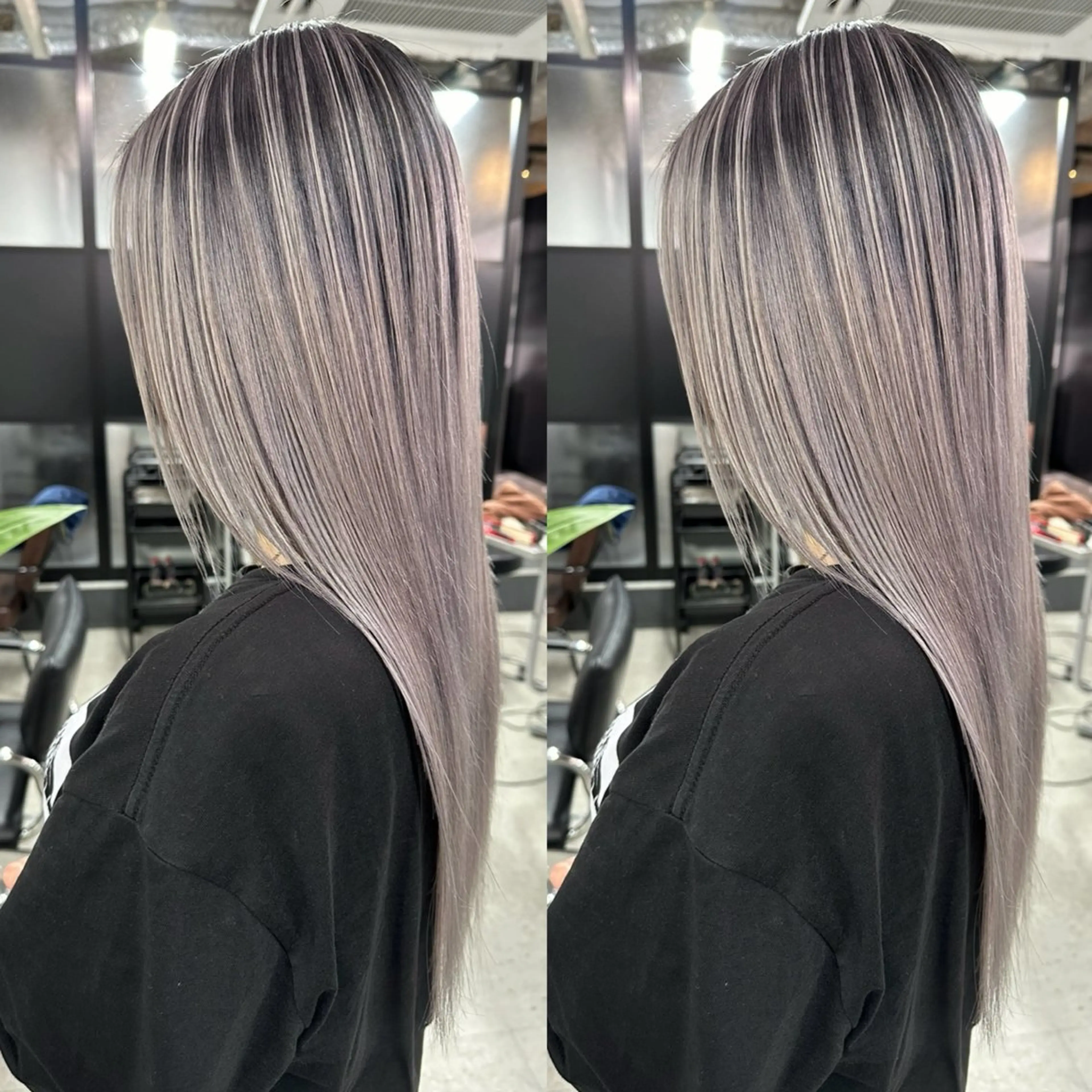 セミロング カラー SALOWIN新宿三丁目EAST6F所属・糸川 伸樹のヘアスタイル