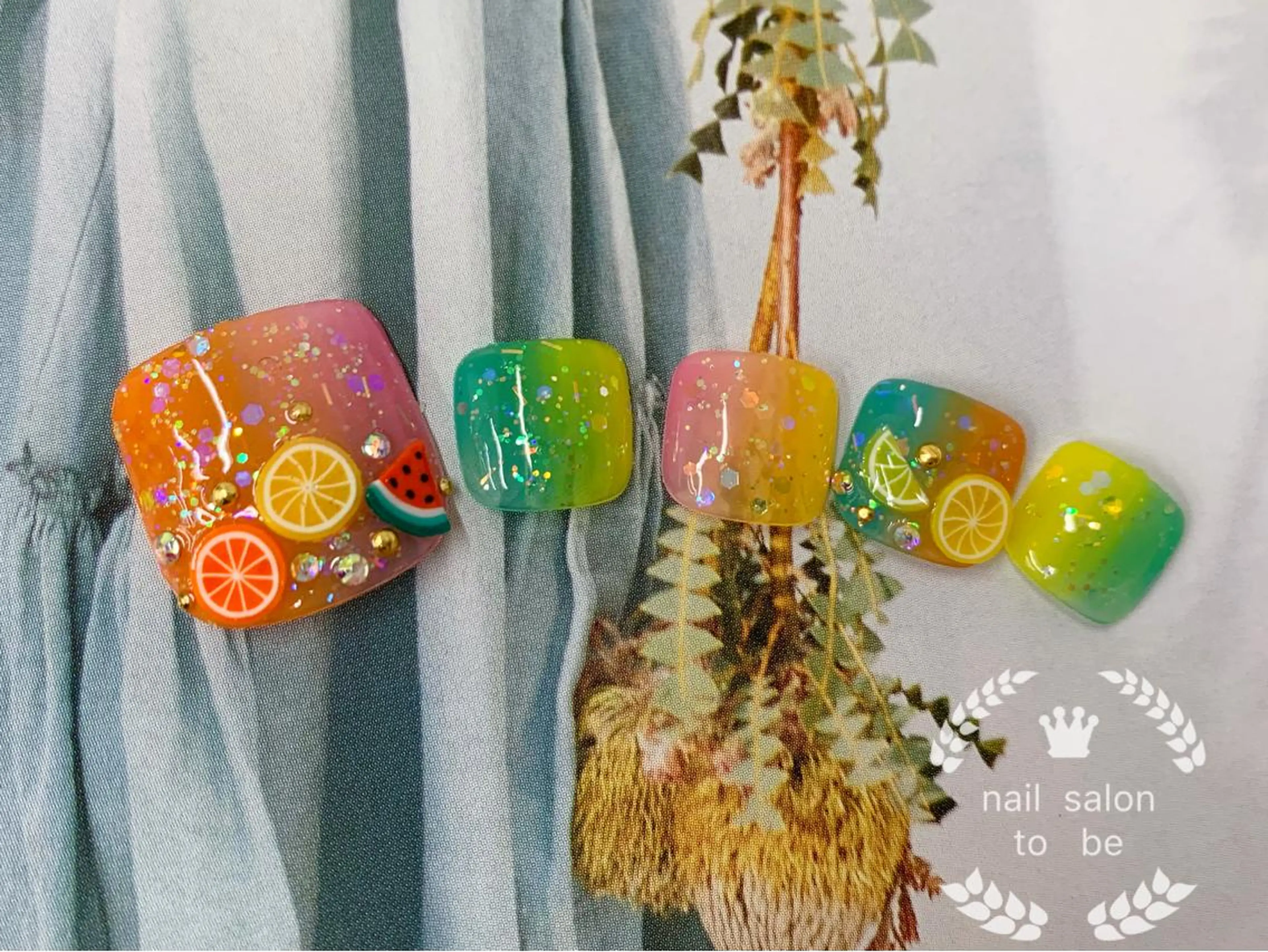 ネイル フットネイル Nail Salon To Beのネイルデザイン