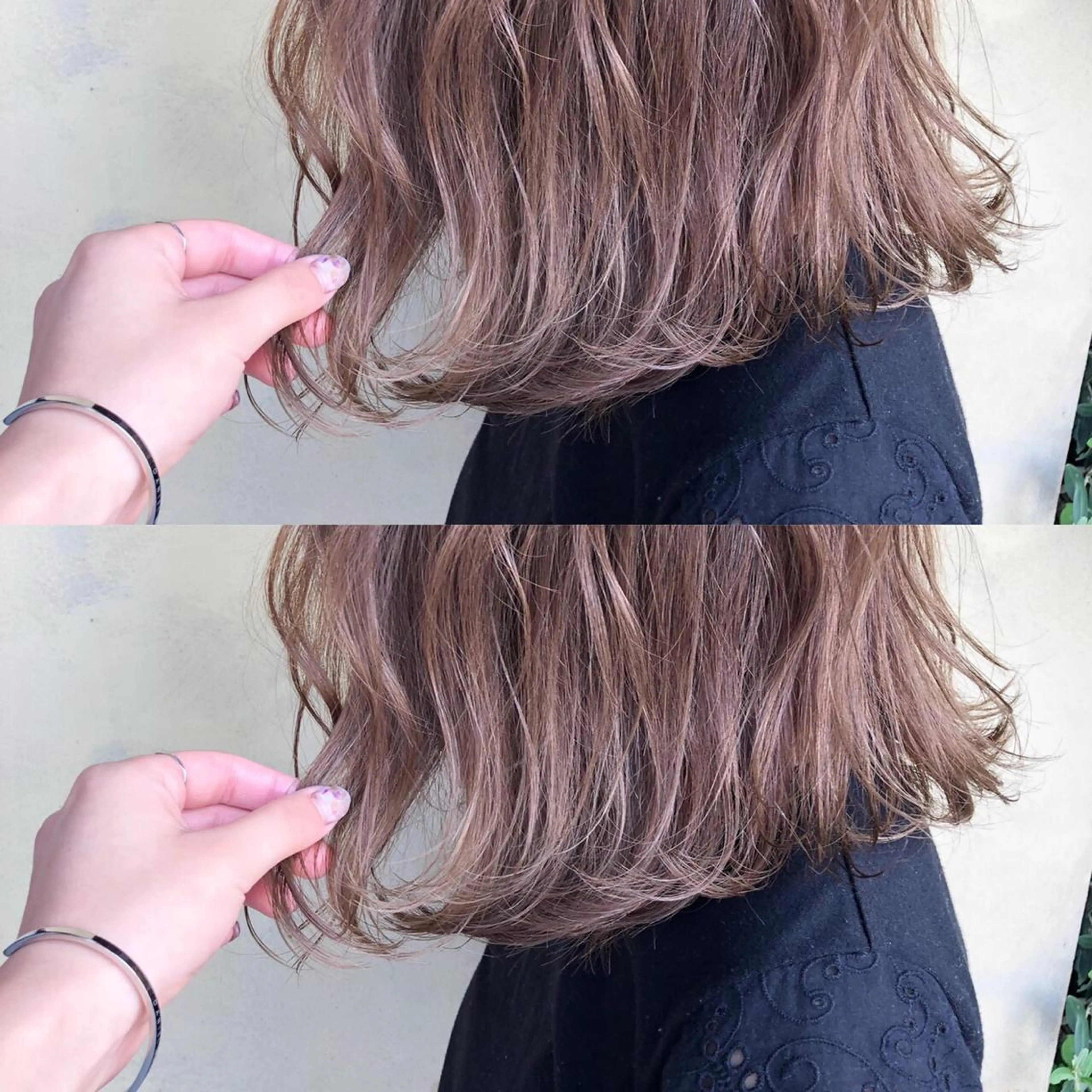 ショート カラー 🧸プルエクステ❤︎ ネイルKAO🧸のヘアスタイル