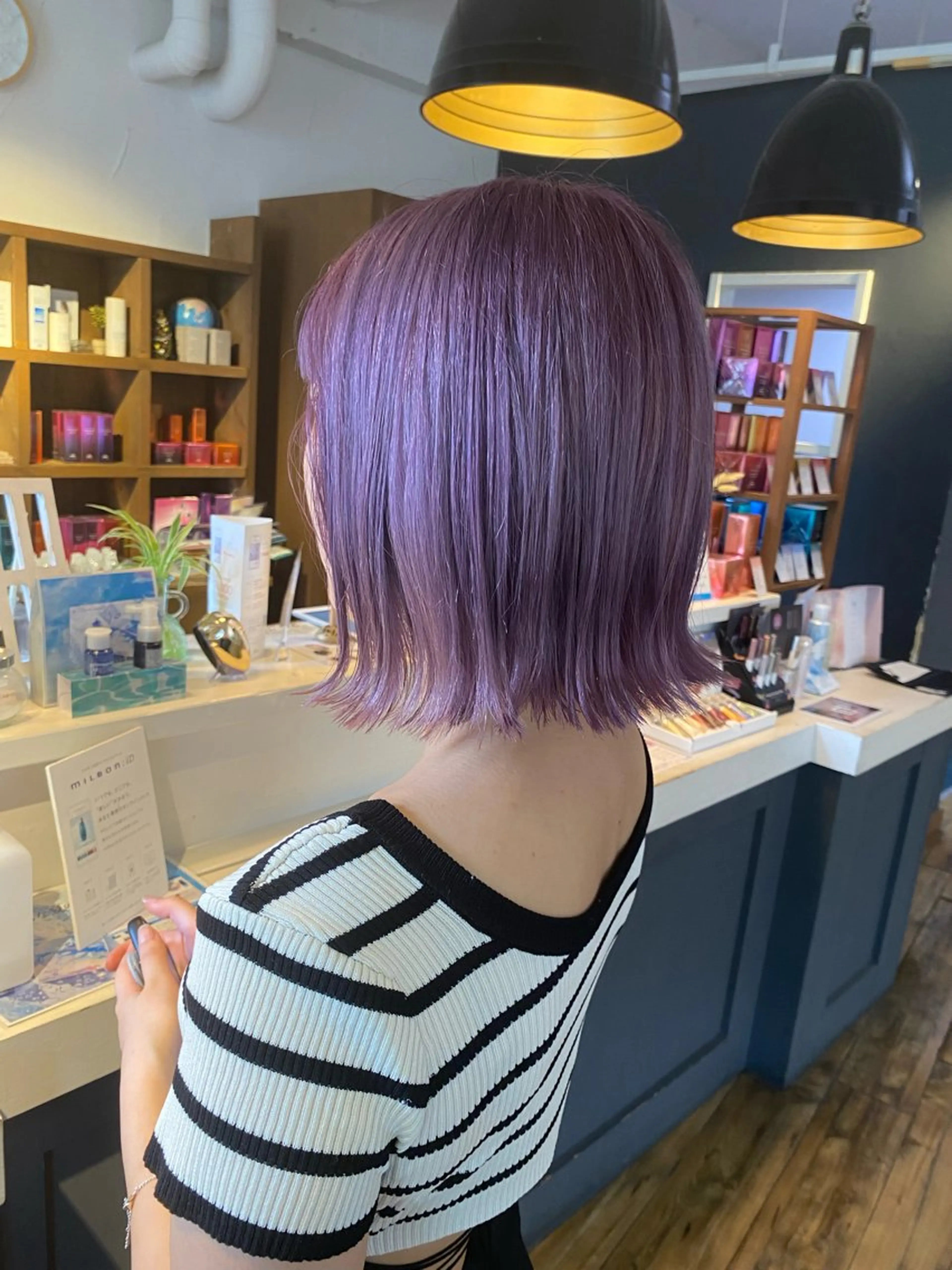 カラー Oggi西新店所属・浦田真代 ／ショートのヘアスタイル