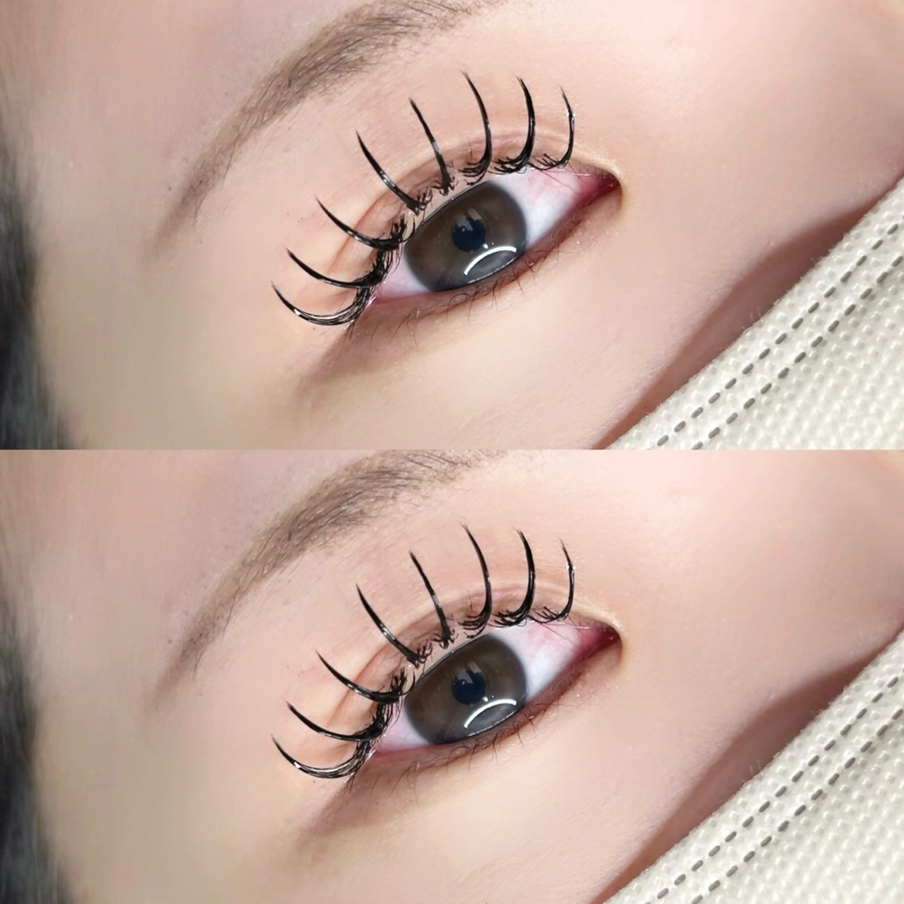 マツエク・マツパ フラットラッシュ EYELA rinoのマツエク・マツパデザイン