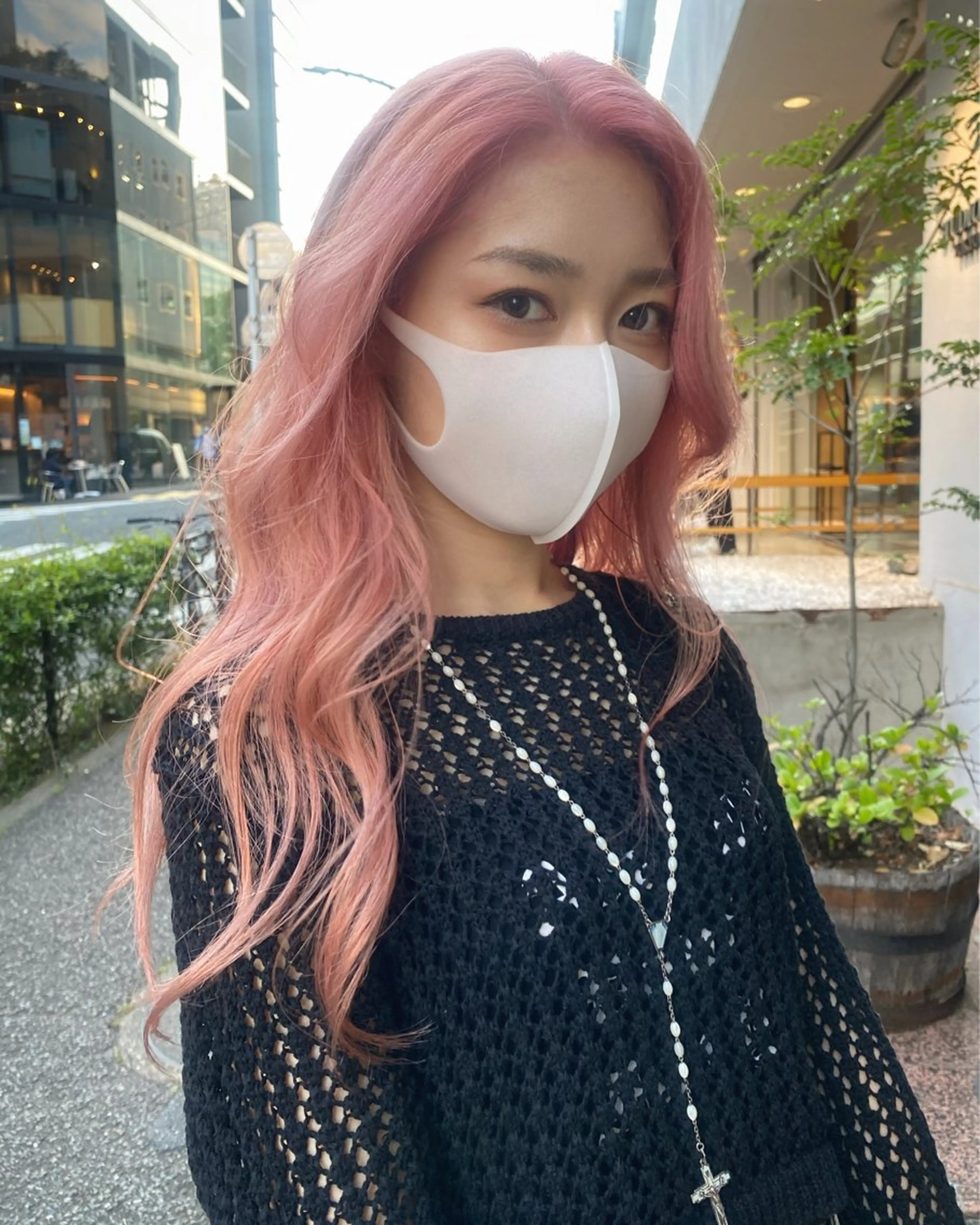 ロング カラー 只野 真衣のヘアスタイル