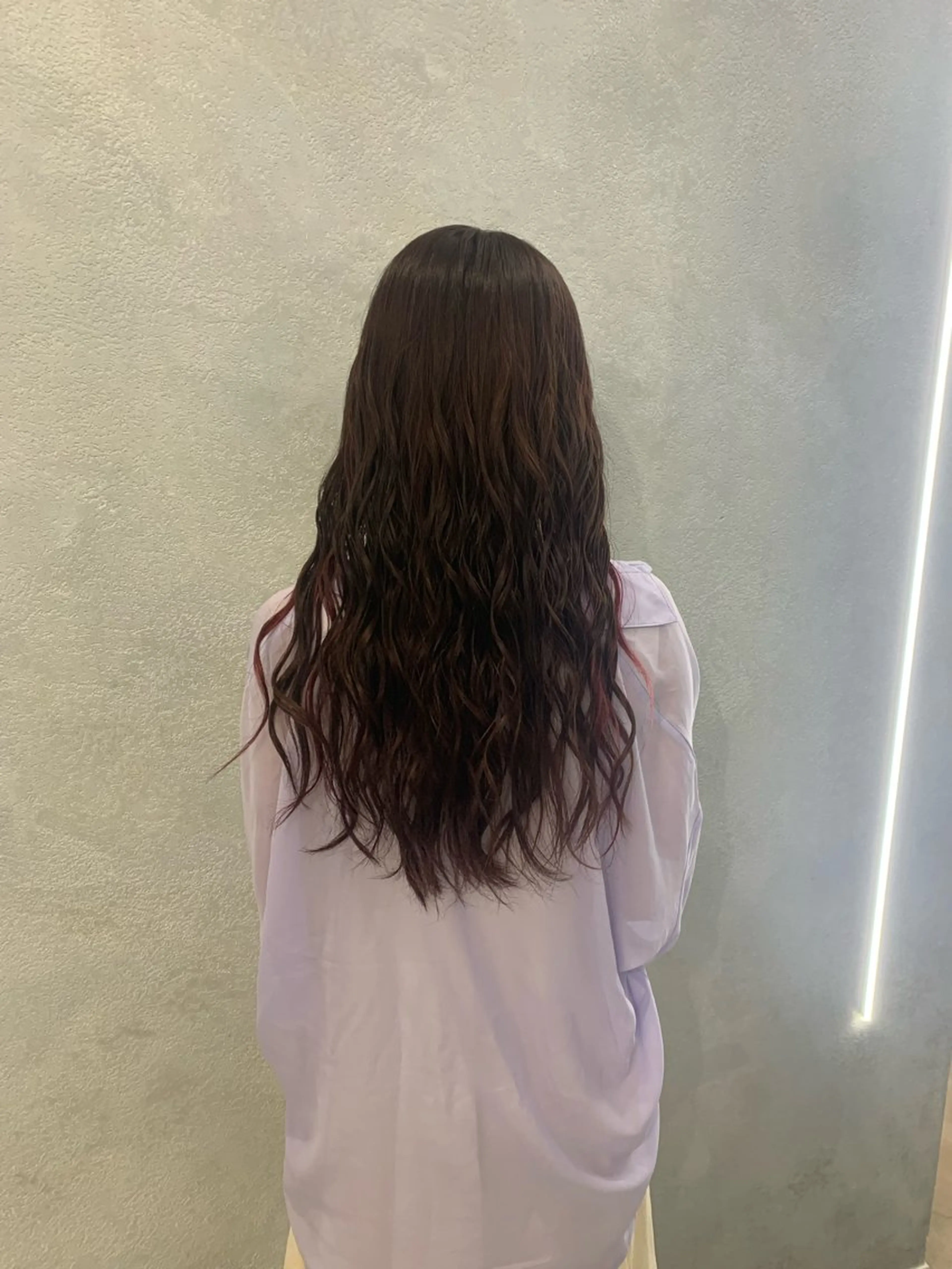 ロング カラー kanon hair所属・新木 愛花のヘアスタイル