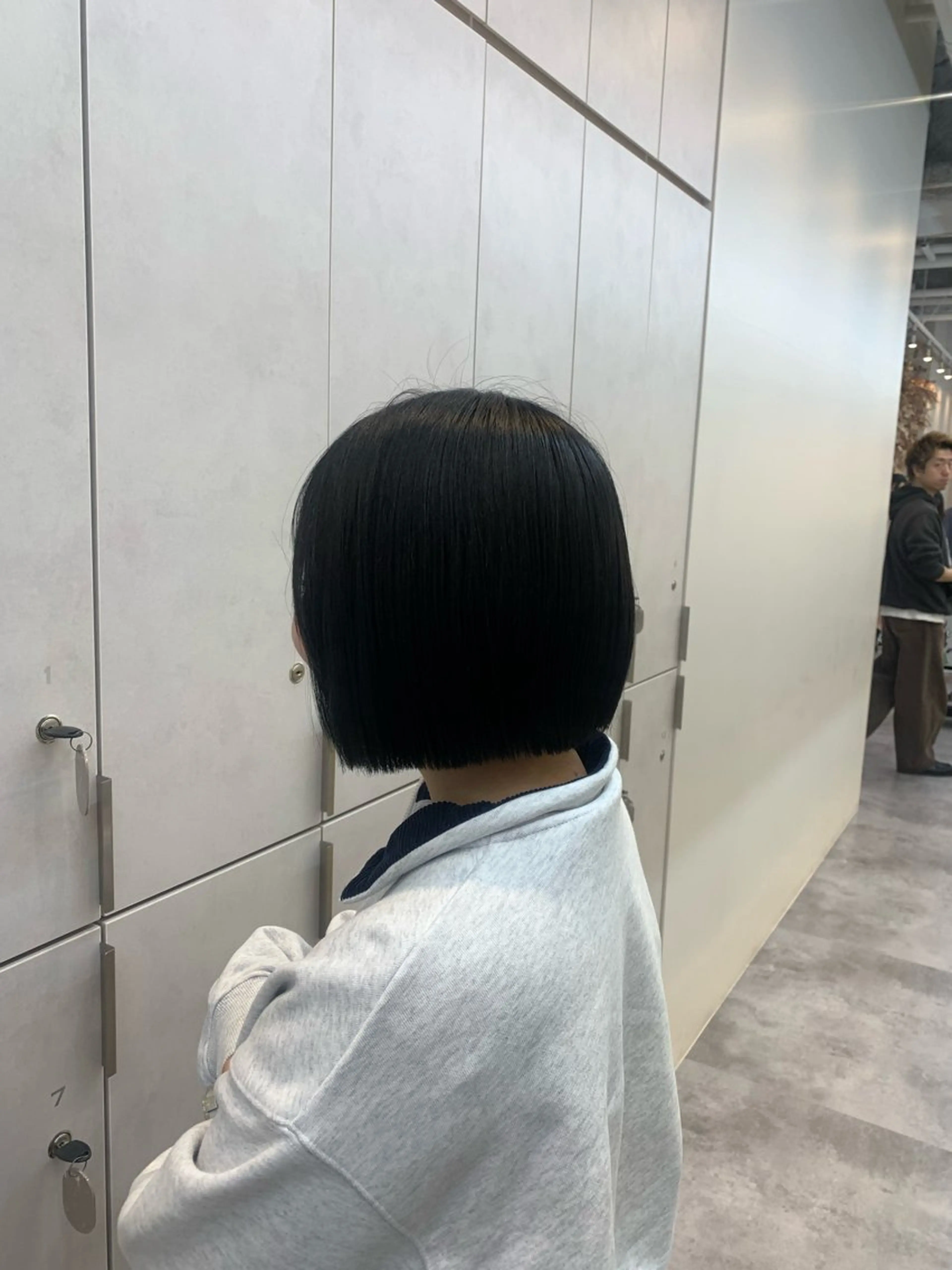 ミディアム カット ヘアカラー トリートメント Hello by Sea所属・レイヤー/艶髪/ボブ /くびれ/伊藤　勇司のヘアスタイル