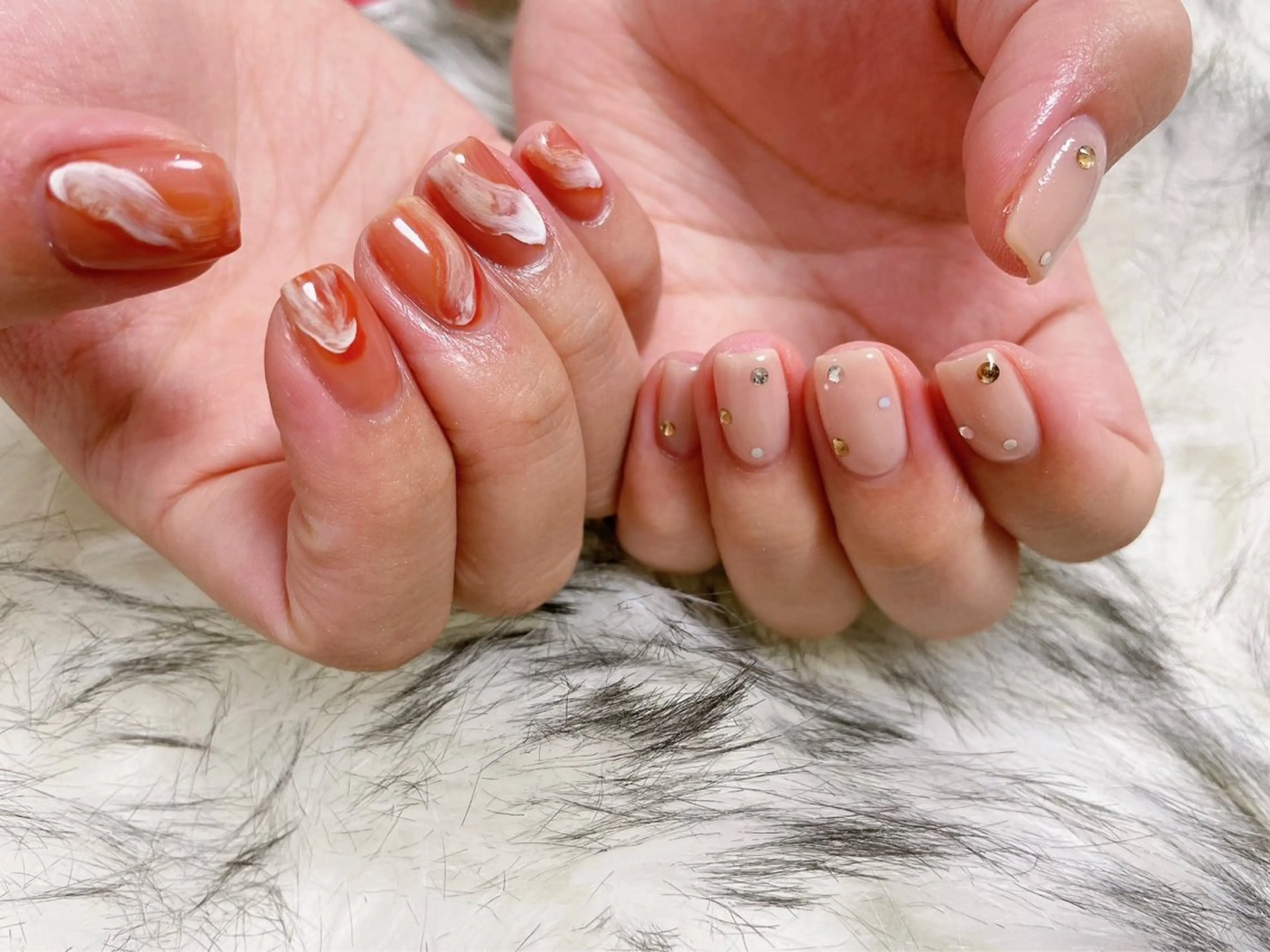 ネイル ジェルネイル 韓国ネイル メンズネイル ニュアンスネイル パラジェル kiki nail たまプラーザのネイルデザイン