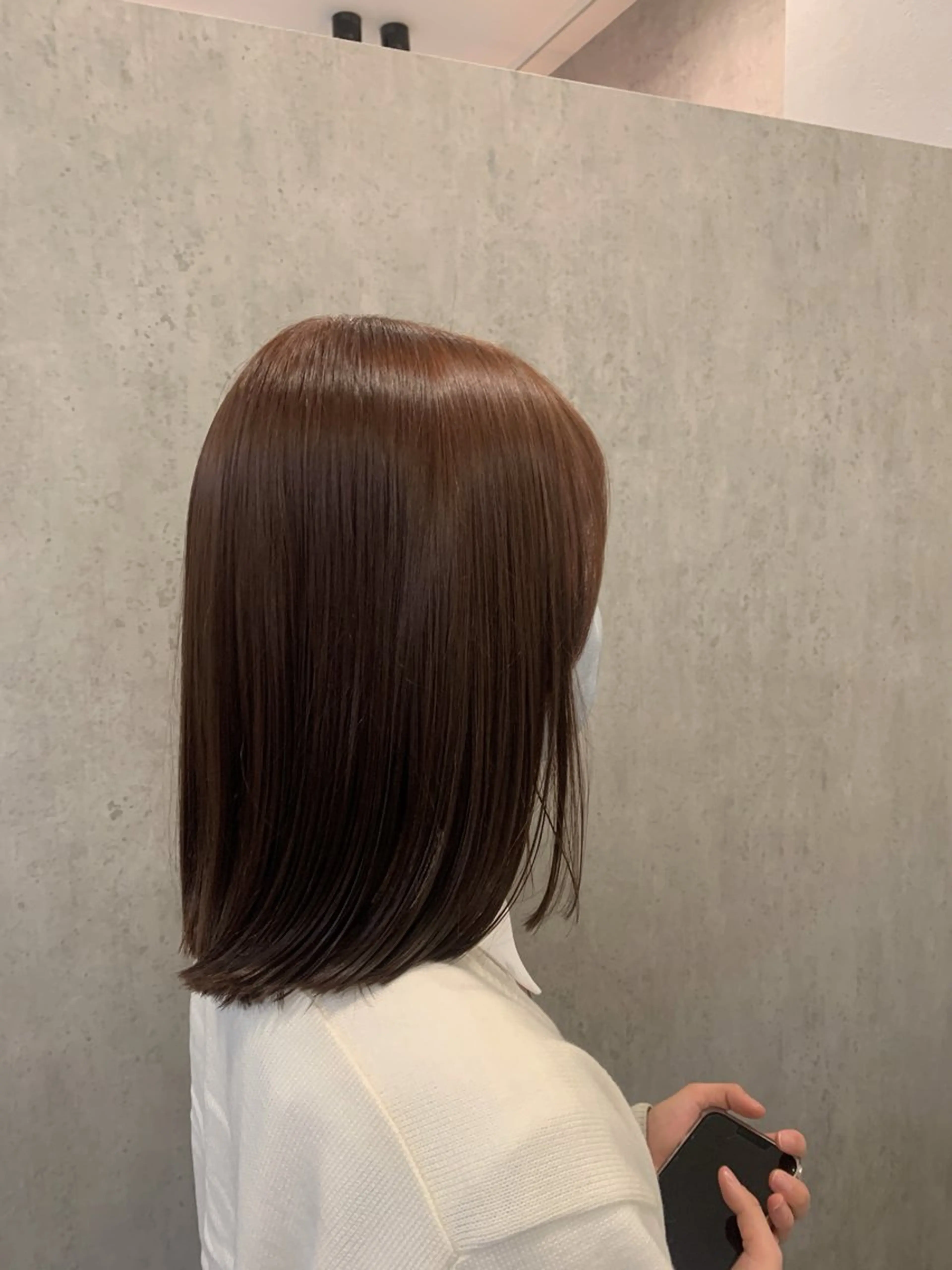 ミディアム レイヤーカット 西宮北口/みなみのヘアスタイル