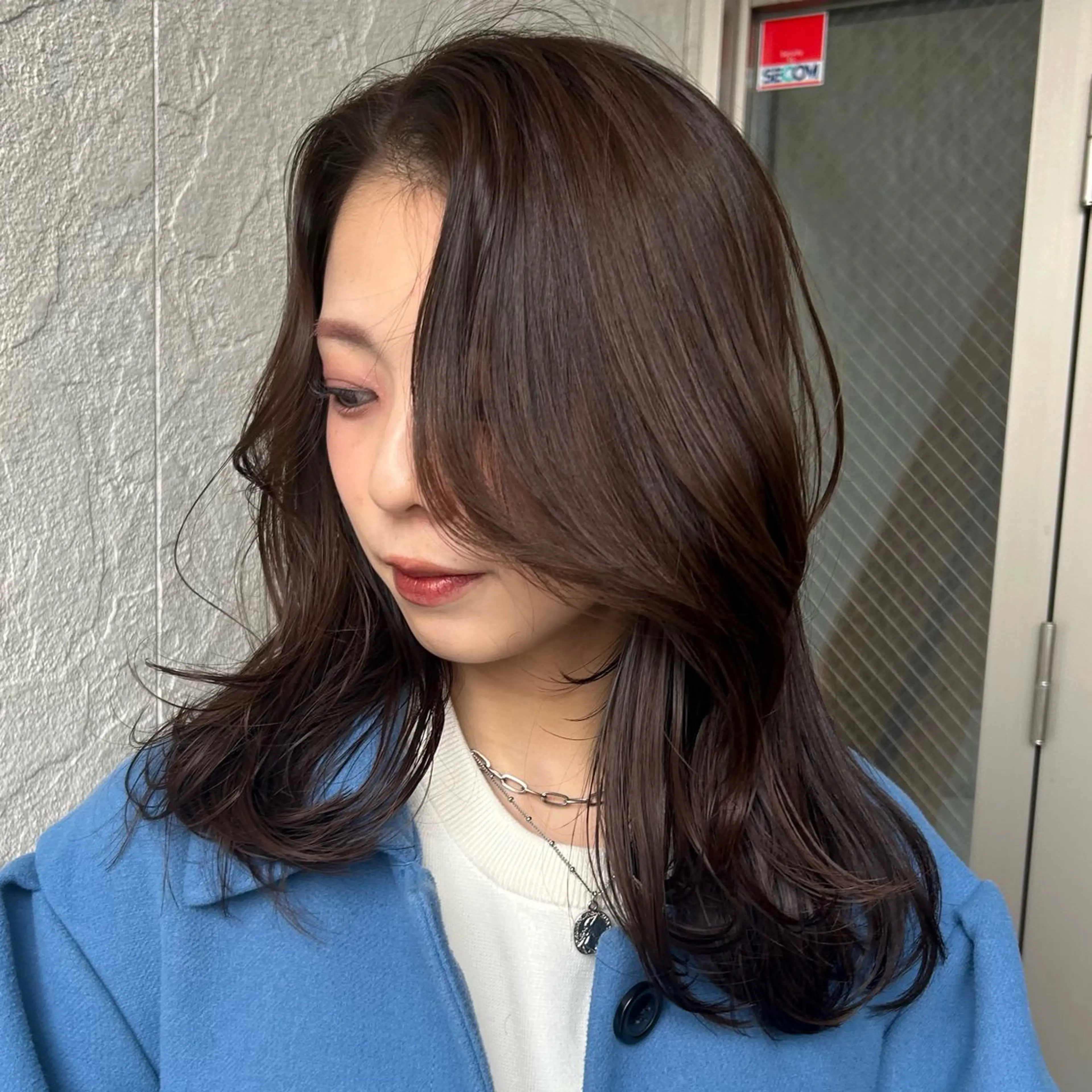 ミディアム カラー ヘアカラー トリートメント 🌼RIKA🌼レデ ィース専門💖のヘアスタイル