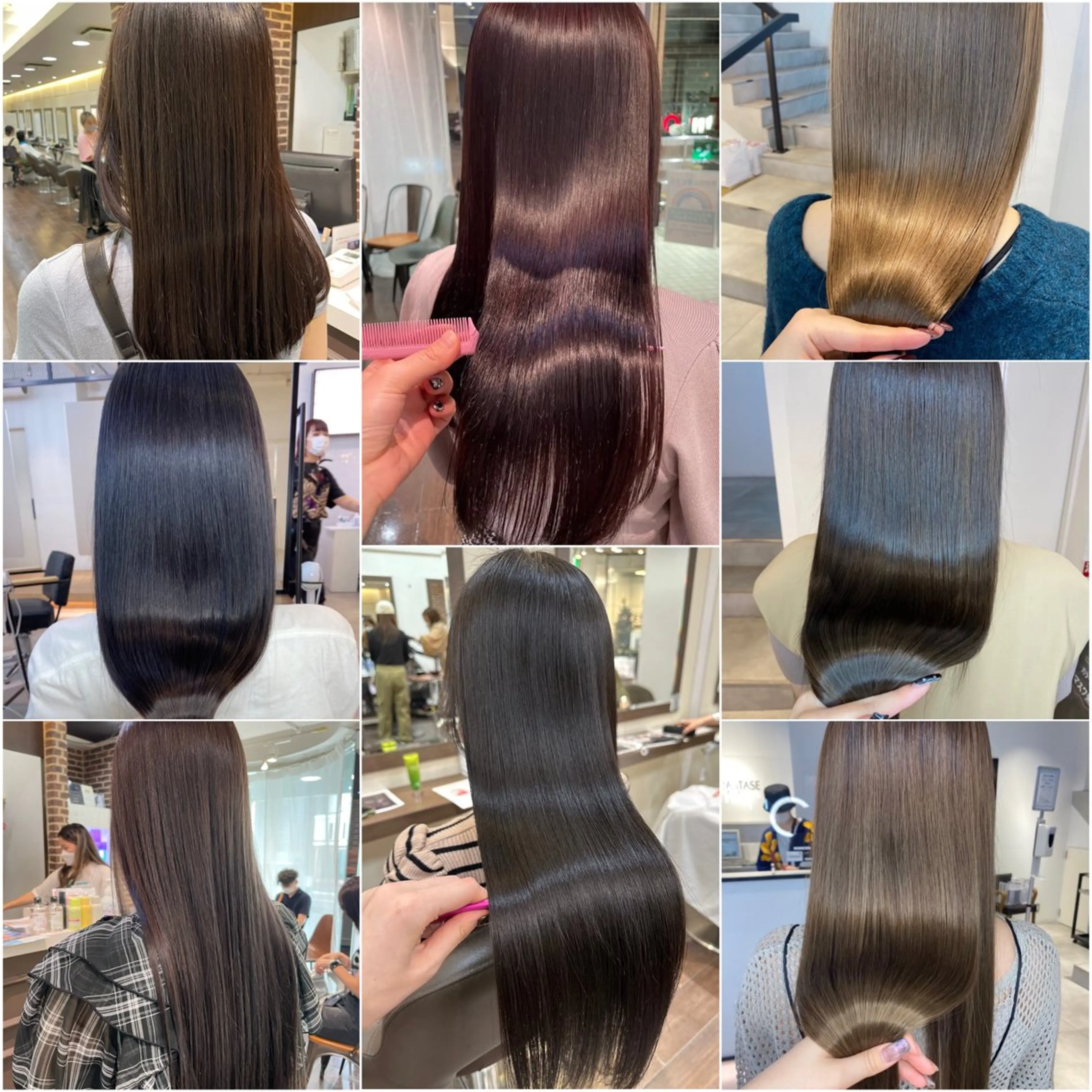 ロング トリートメント ‪るか/‪透明感 カラー/アレンジのヘアスタイル