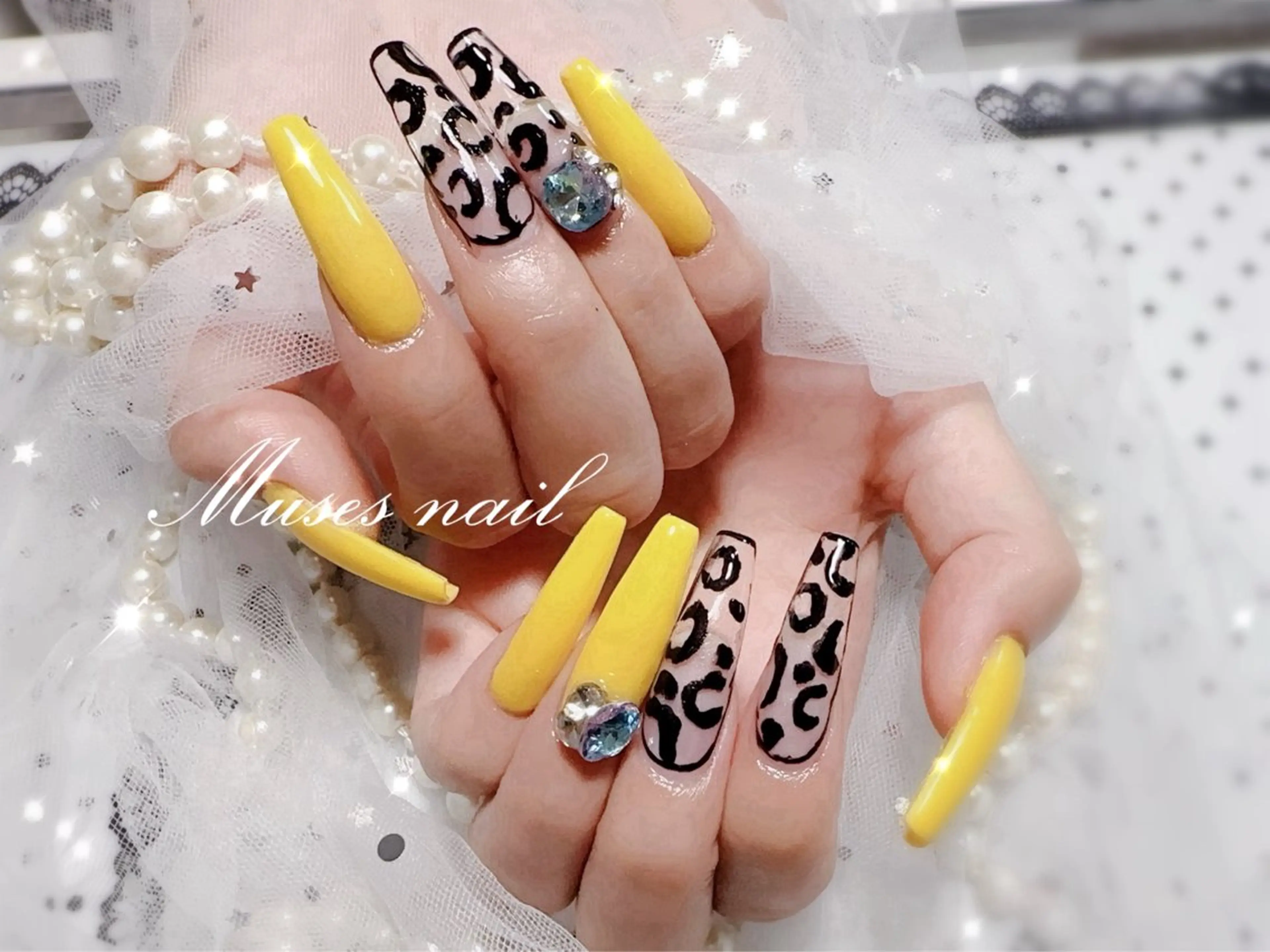 ネイル オーロラネイル チークネイル 長さ出し フレンチネイル ジェルネイル MUSES  NAIL  SALON所属・MUSES ネイルのネイルデザイン
