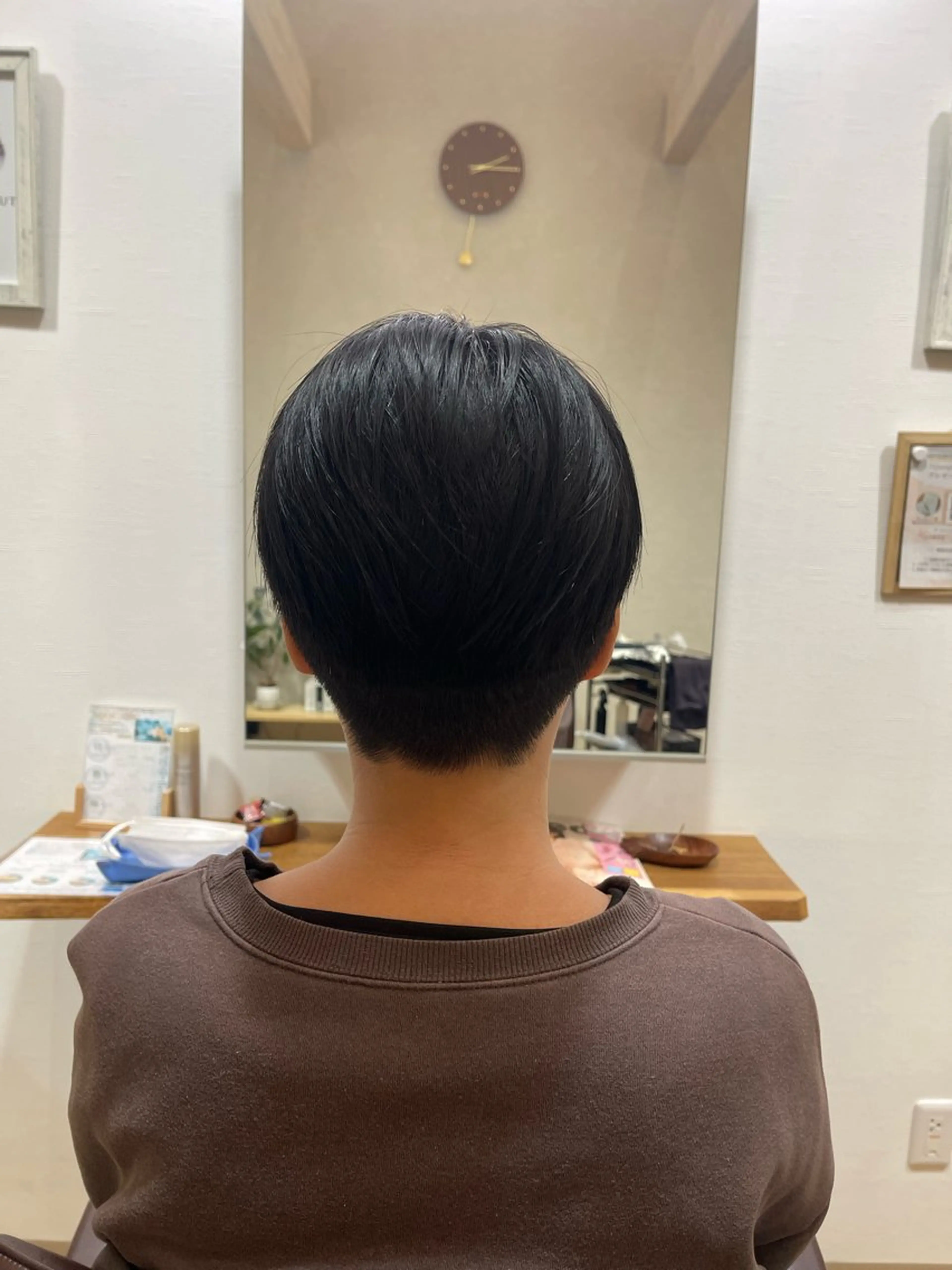 ショート ボブ 山口 美咲のヘアスタイル