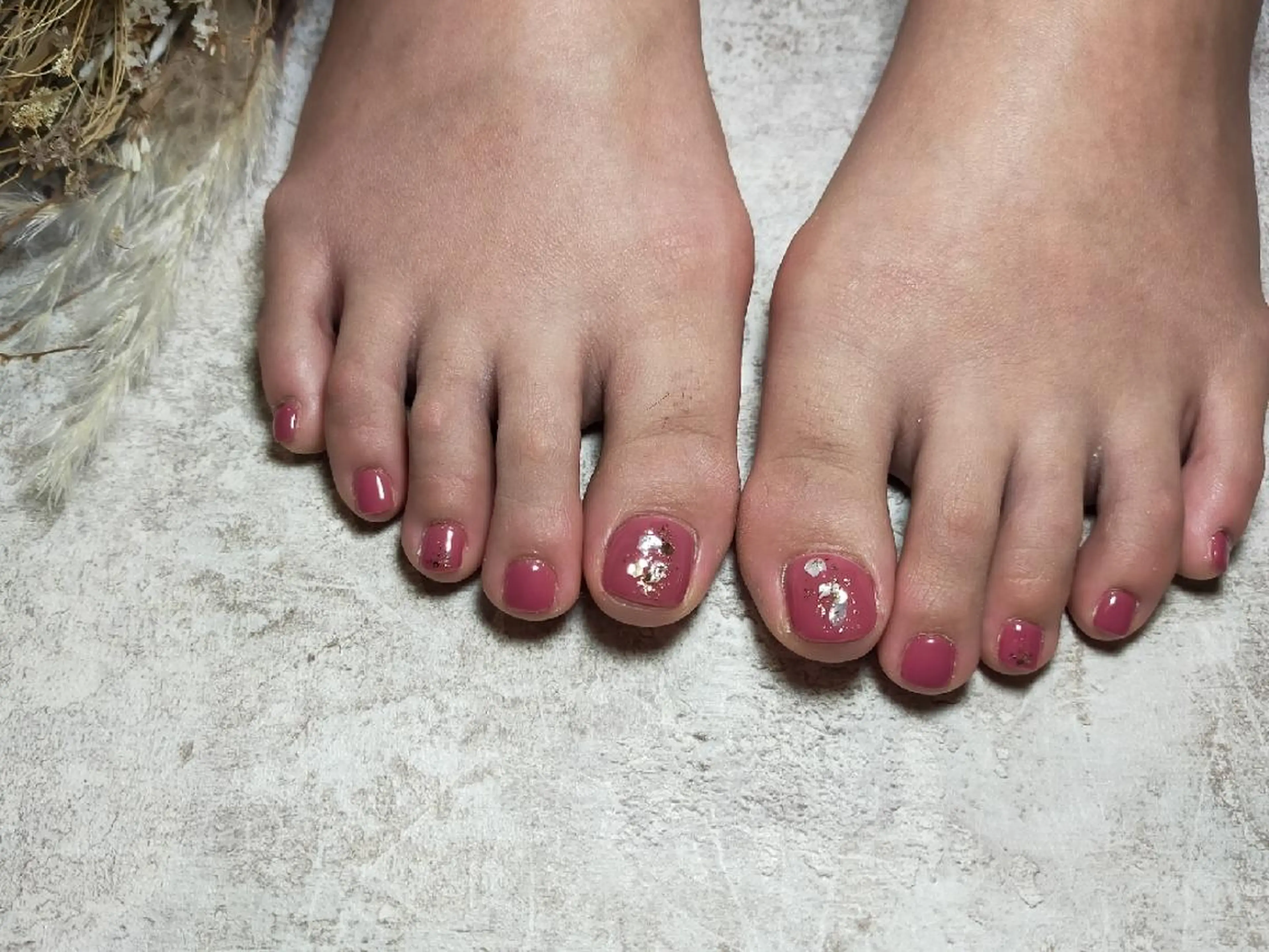 ネイル フットネイル Lulu nail salon 南堀江店所属・西村 あやかのネイルデザイン