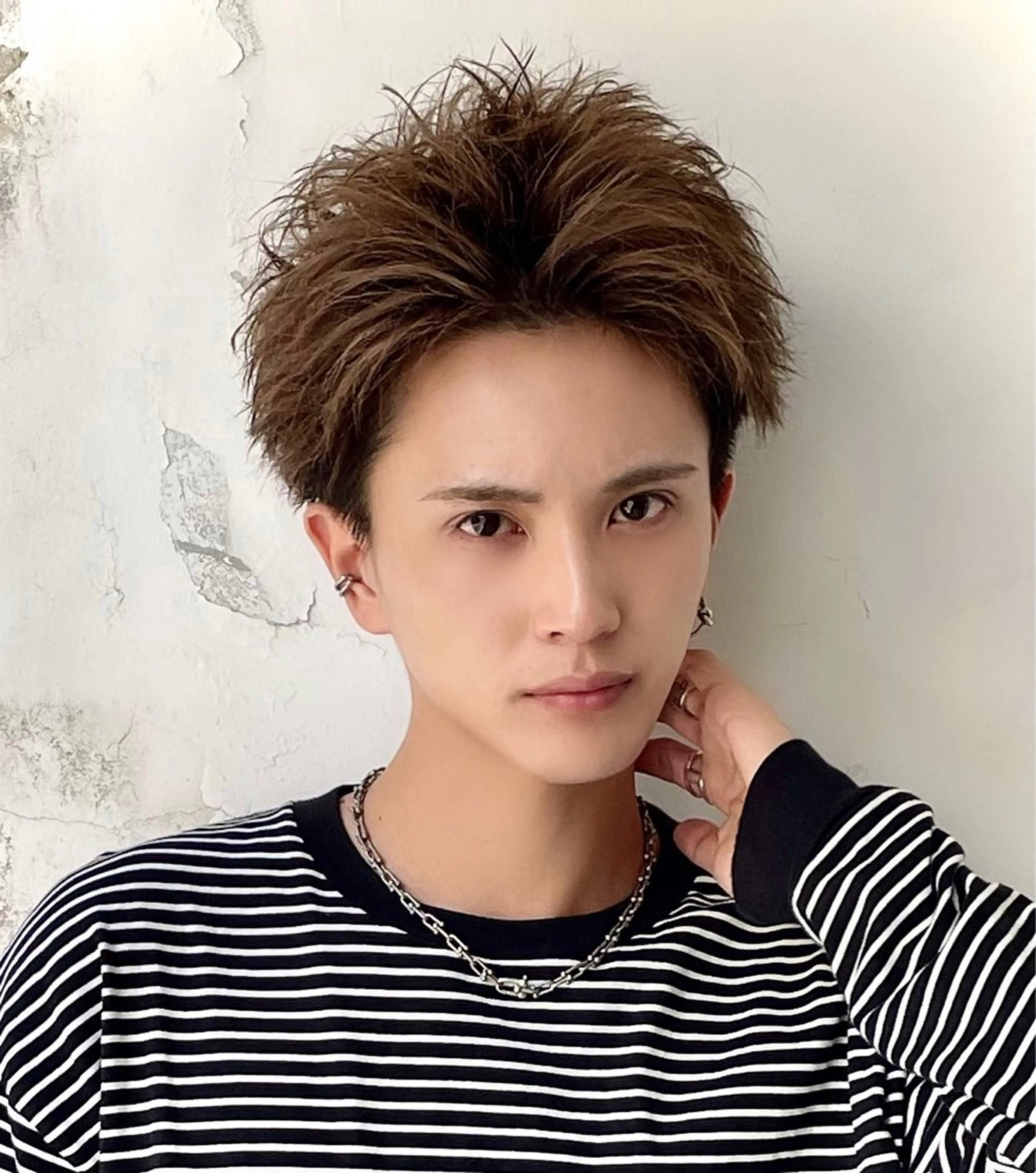 ショート メンズ カット 大人メンズパーマ メンズ特化　萱原大幹のヘアスタイル