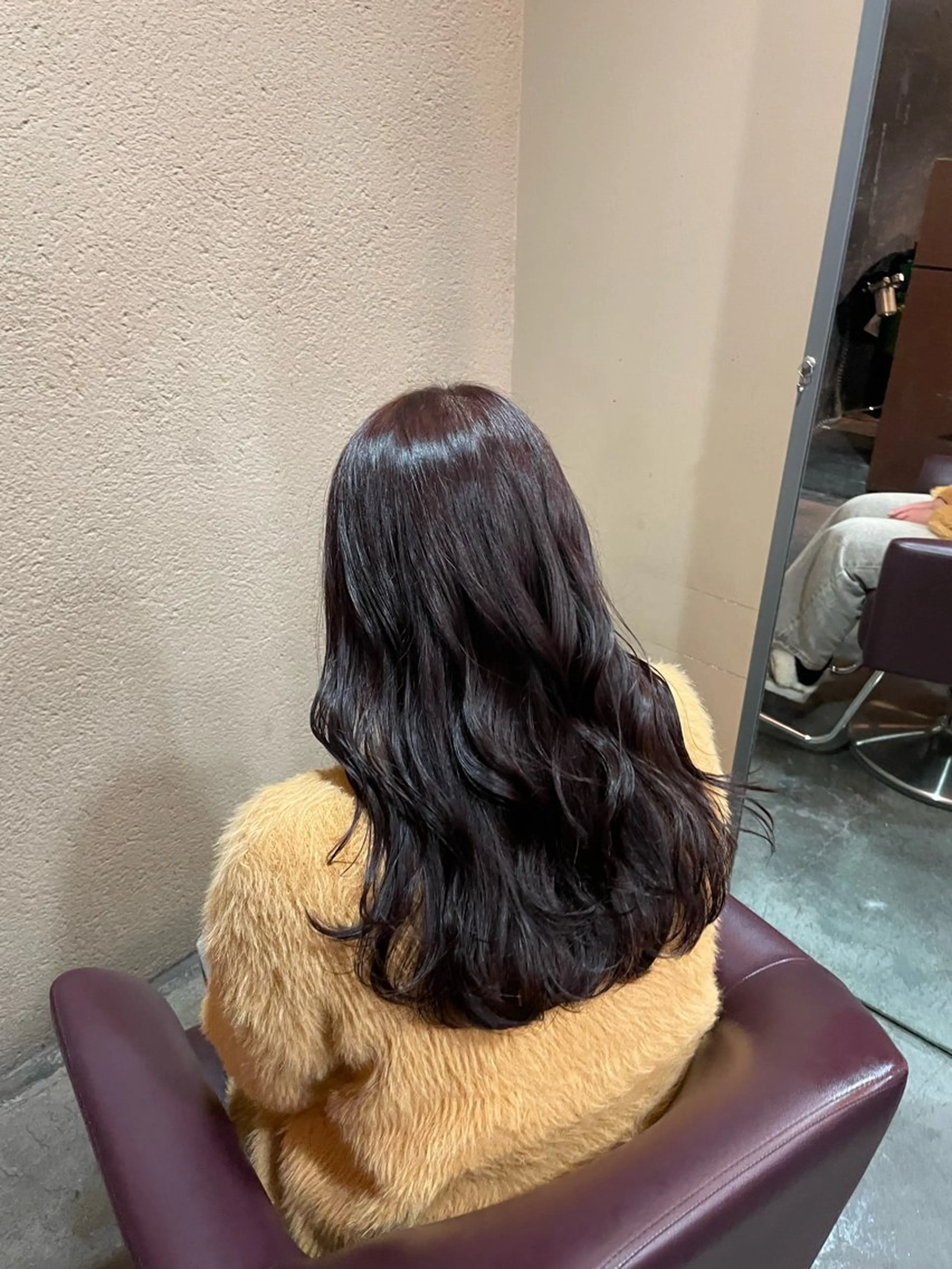 ロング カラー レッドカラー SARAJU仁川 _aya🌼のヘアスタイル