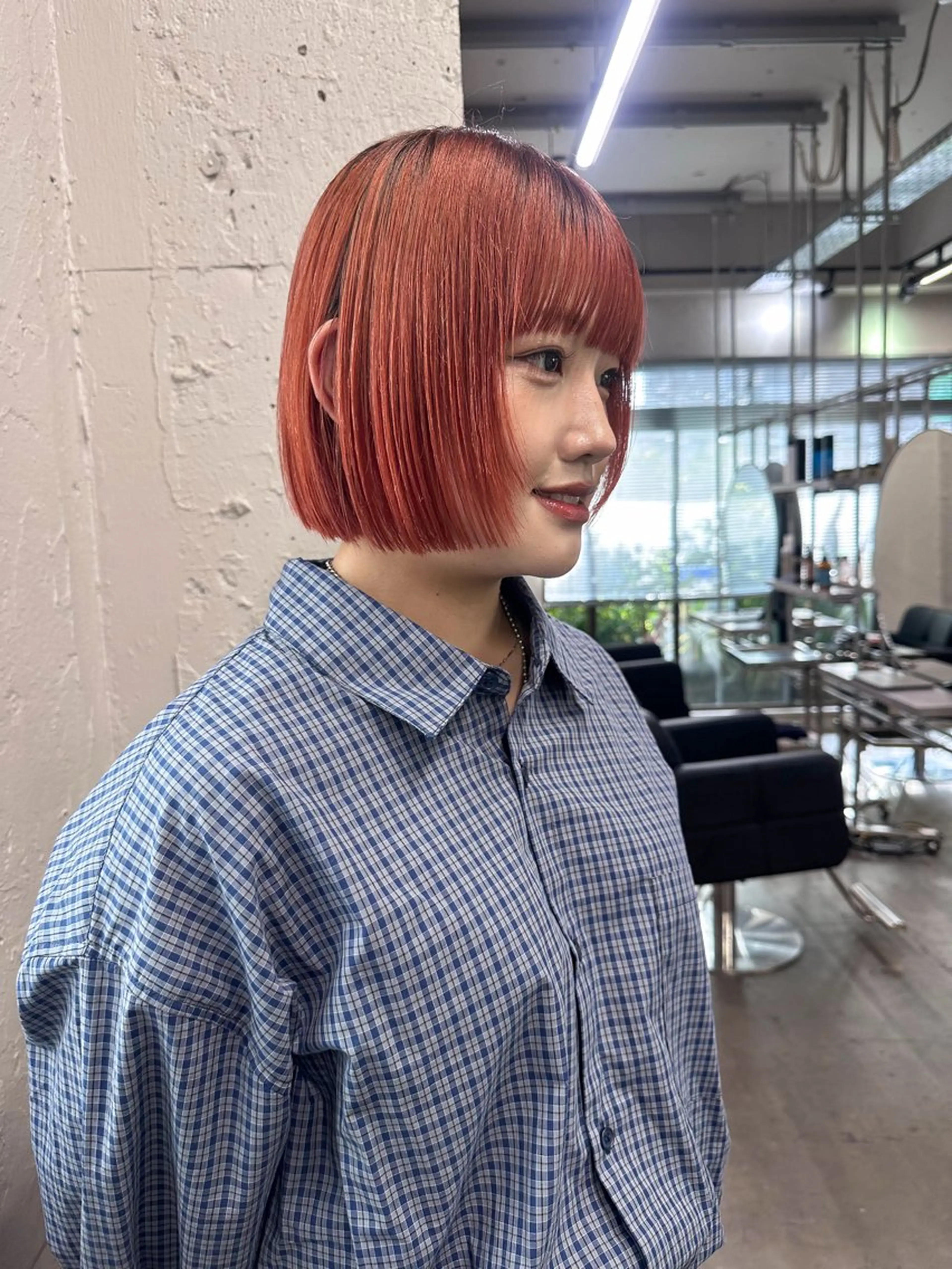 カラー ヘアカラー ハイトーン レイヤー🎀meiのヘアスタイル