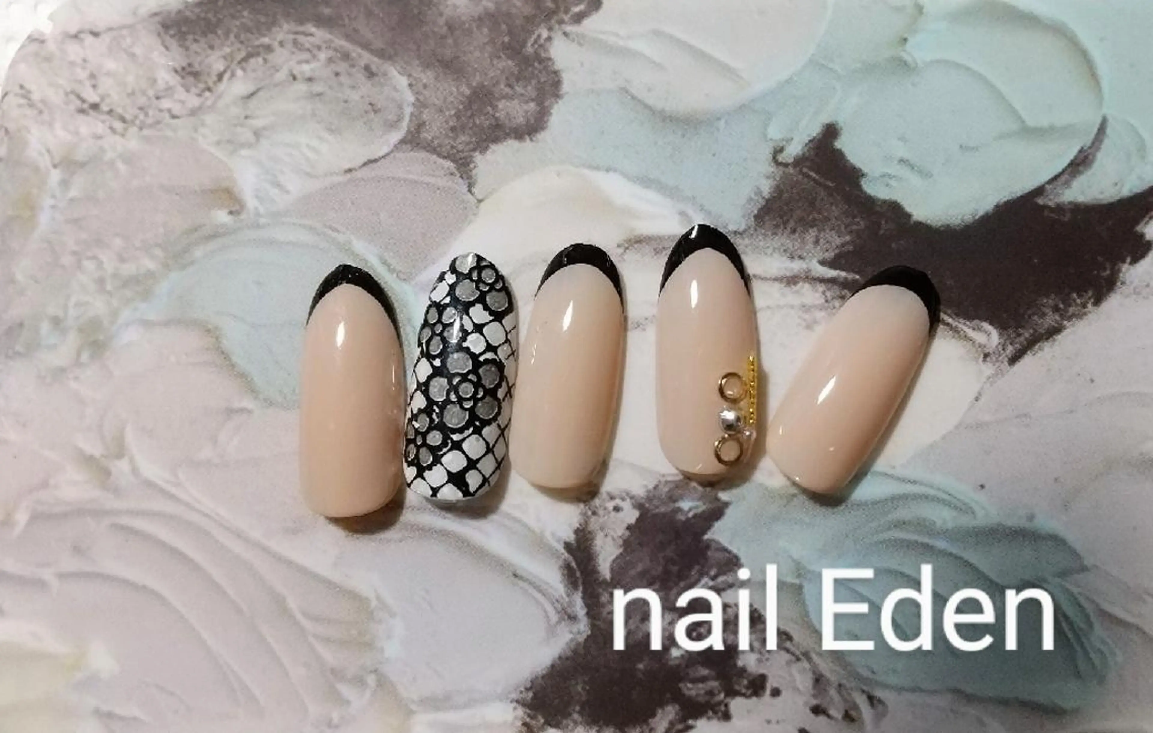 ネイル 入学式 卒業式 ハンドネイル ハンドケア Eden　private nail saron所属・Eden ♾️のネイルデザイン