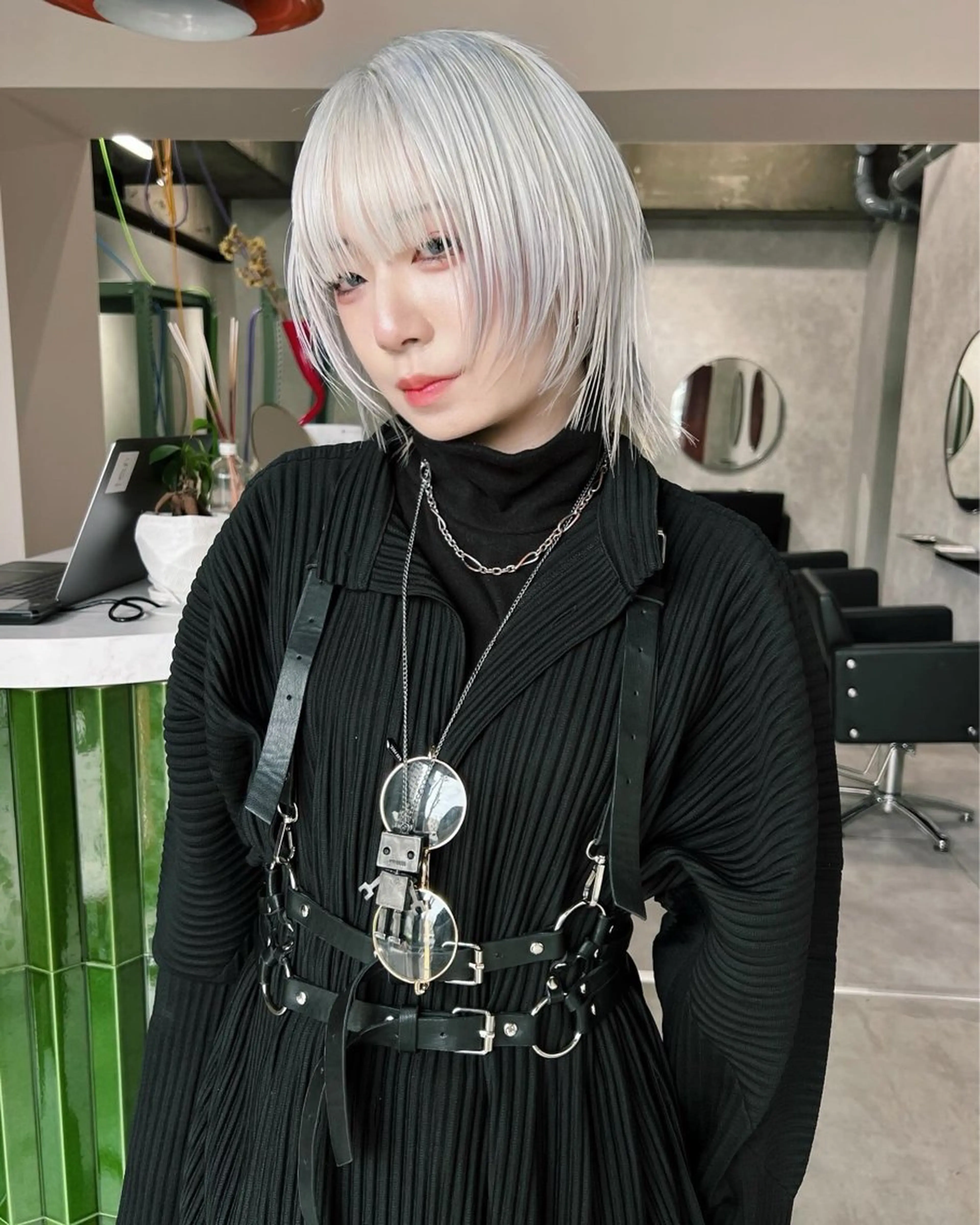 ミディアム カラー ヘアカラー トリートメント 🧡色落ちまで2度綺 麗なカラー🧡ヨシキのヘアスタイル