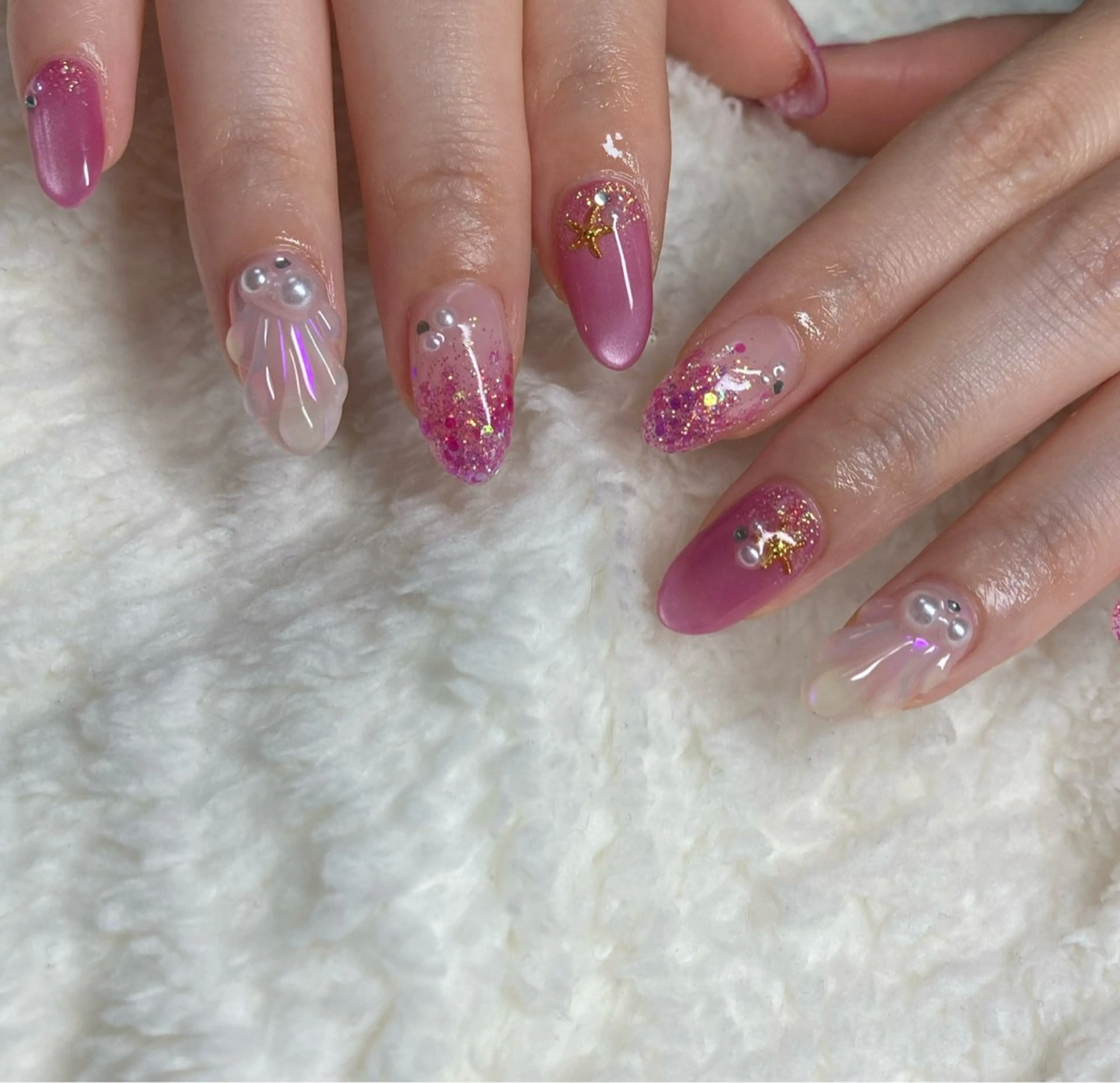 ネイル ハンドネイル 市川駅 ✿中津のネイルデザイン