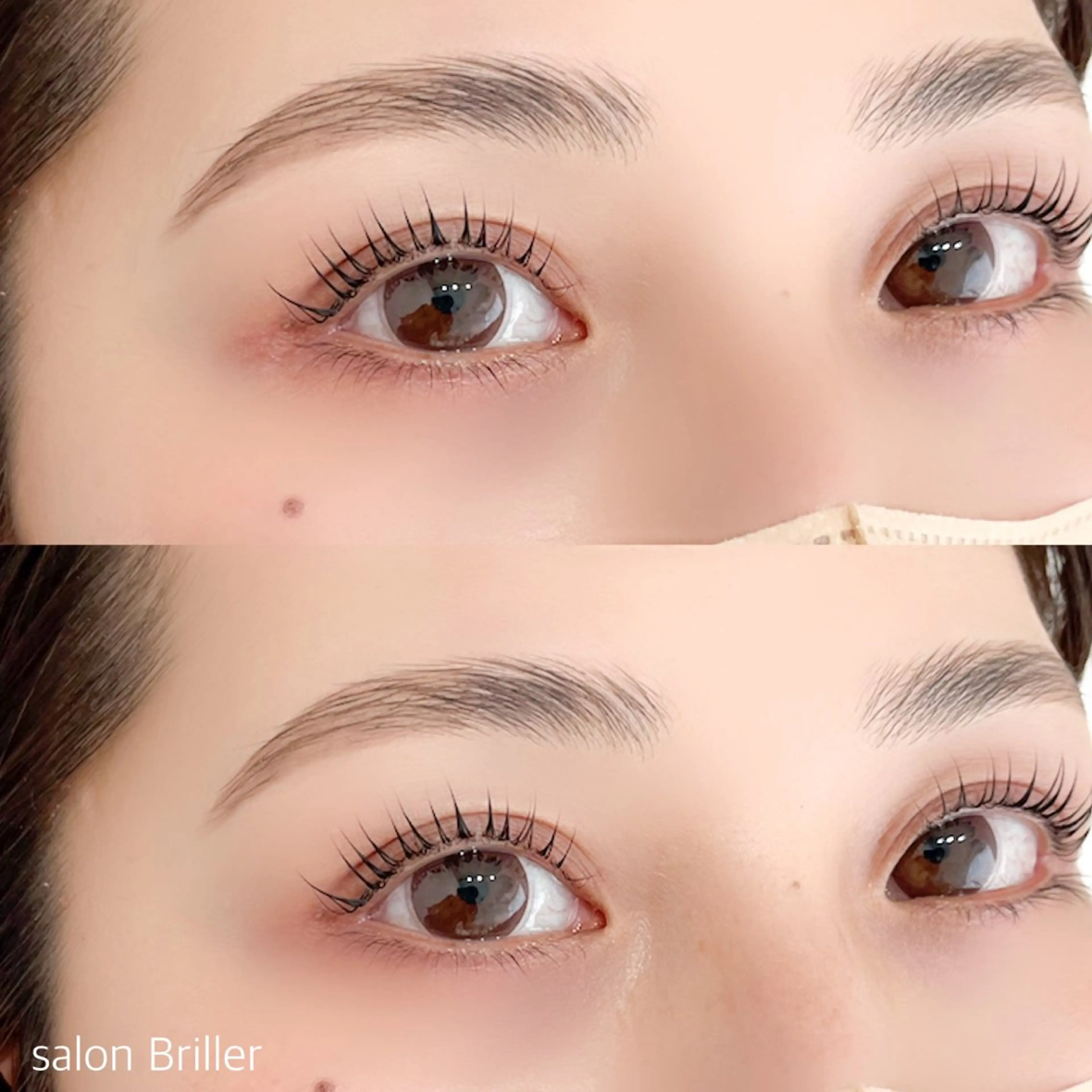 ハリウッドブロウリフト+パリジェンヌラッシュセット☘️の写真