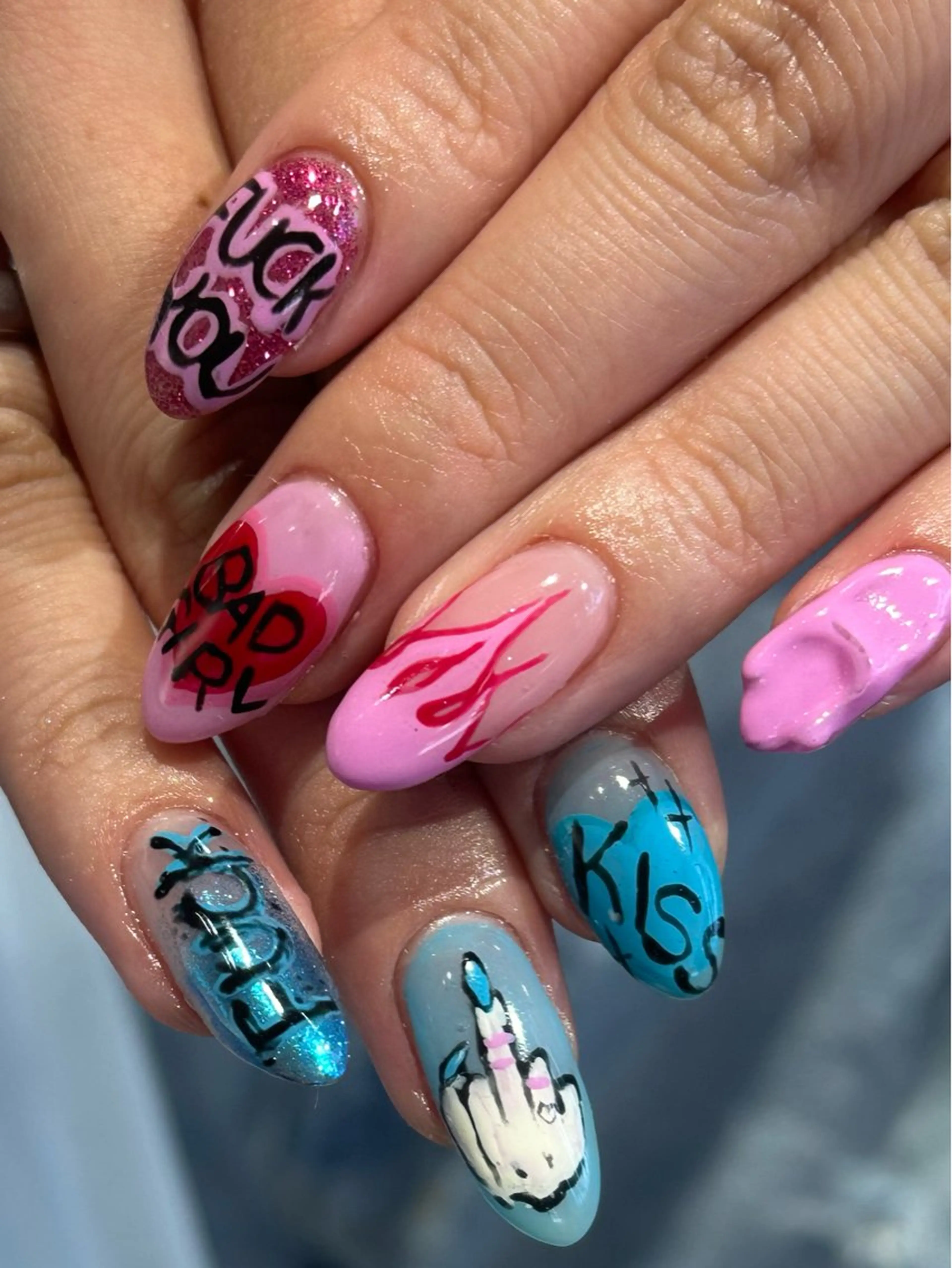 ネイル ハイトーン特化 pepe🎀のヘアスタイル