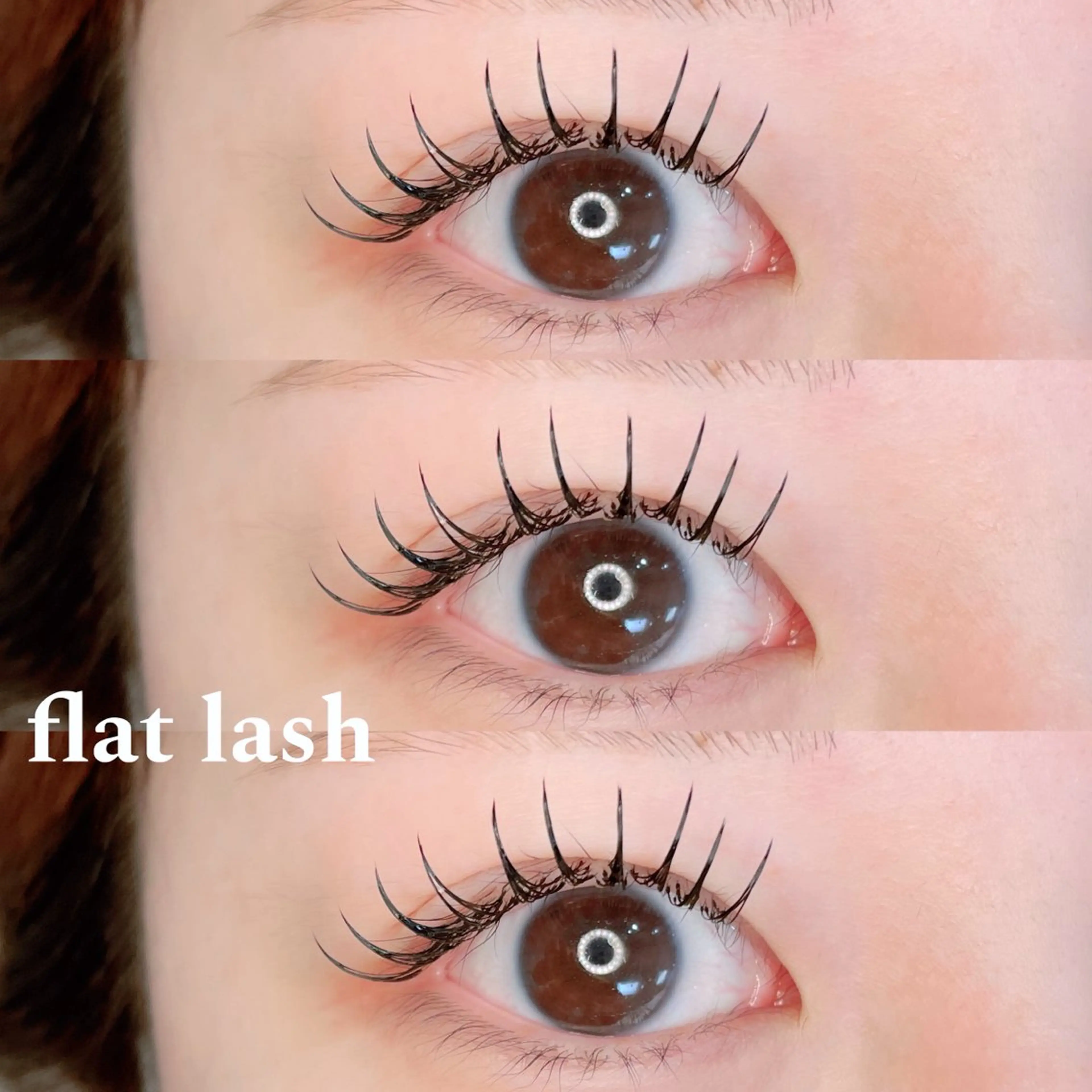 マツエク・マツパ フラットラッシュ マツエク パリジェンヌ/美眉 OLIVIA加藤のマツエク・マツパデザイン