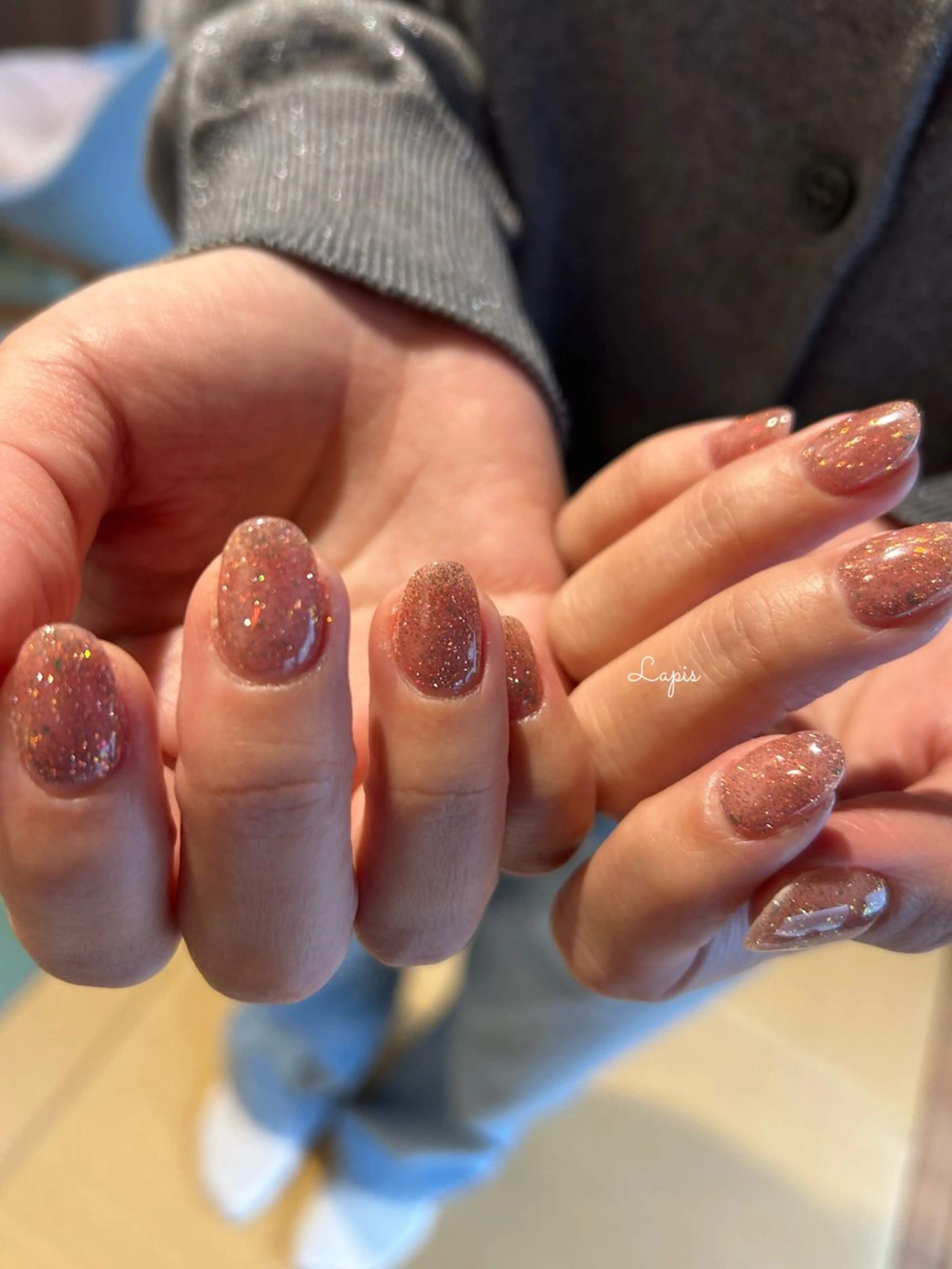 ネイル ハンドネイル Lapis *のネイルデザイン