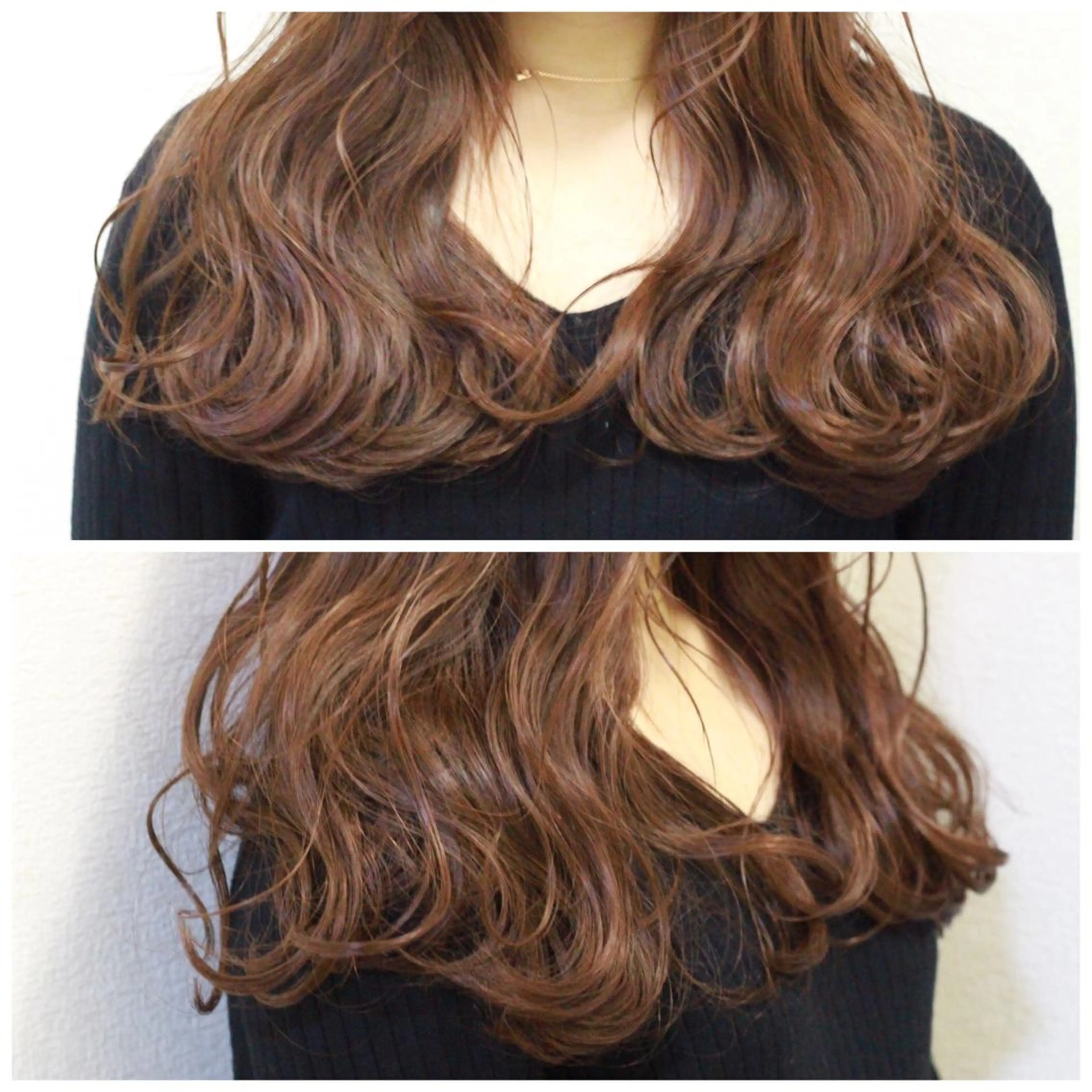 ロング カラー グレージュ ピンクカラー ヘアカラー Viage （ビアージュ）のヘアスタイル