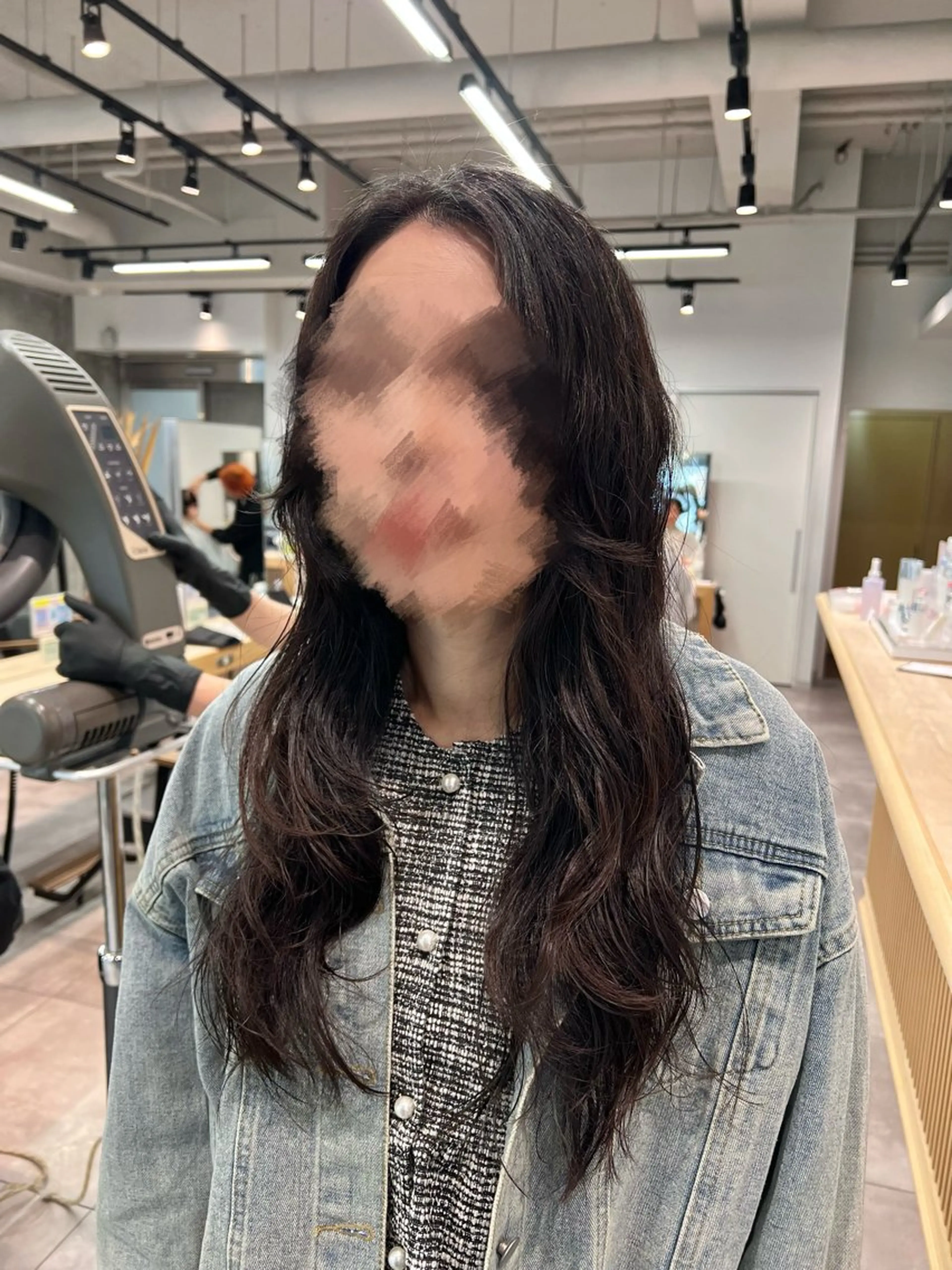 ロング パーマ カット パーマ 🌞レイヤー×カラー 前川那津美🌞のヘアスタイル