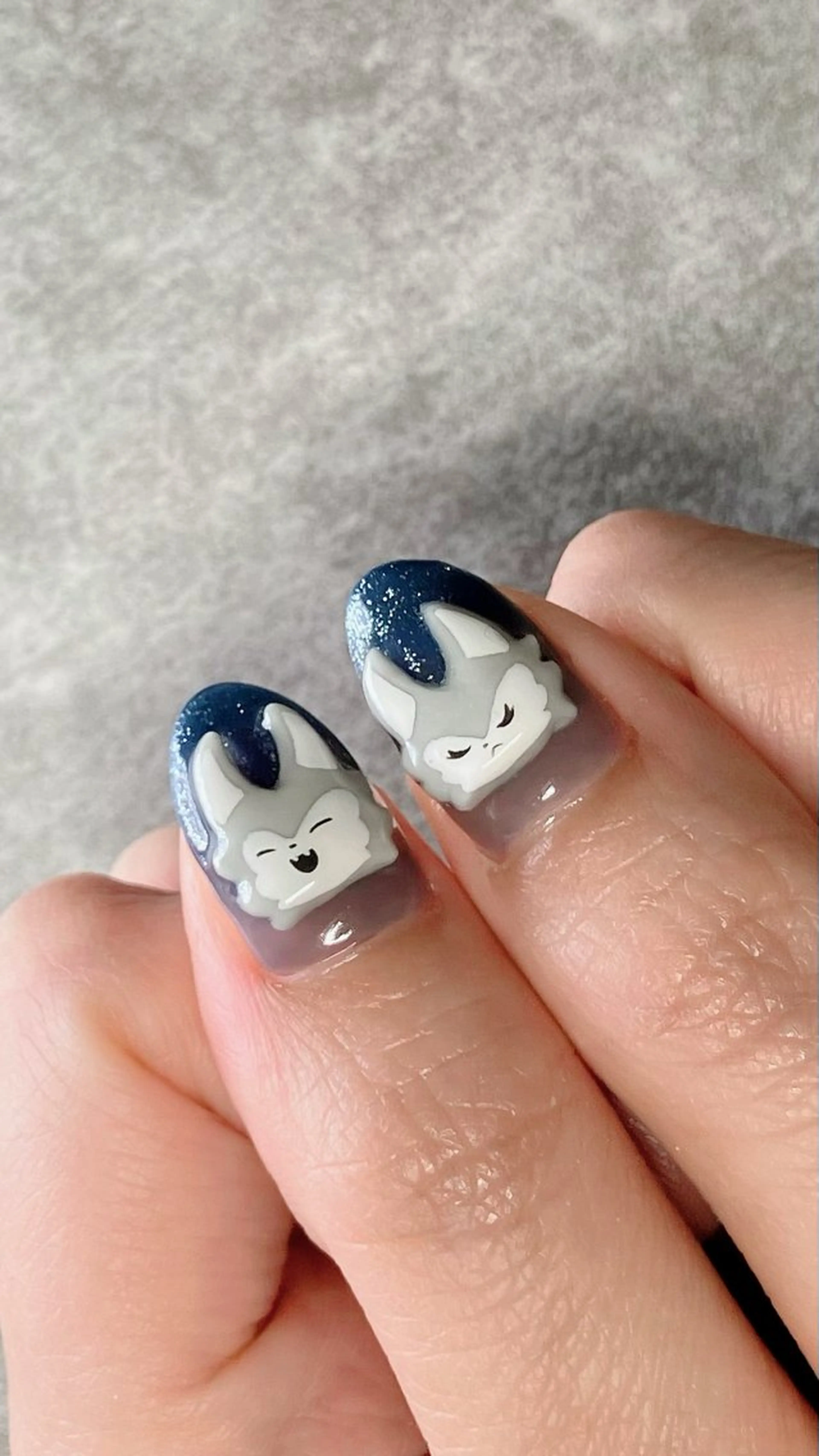 ネイル ハンドネイル ハンドケア haleyume所属・shino🌟 痛ネイルのネイルデザイン