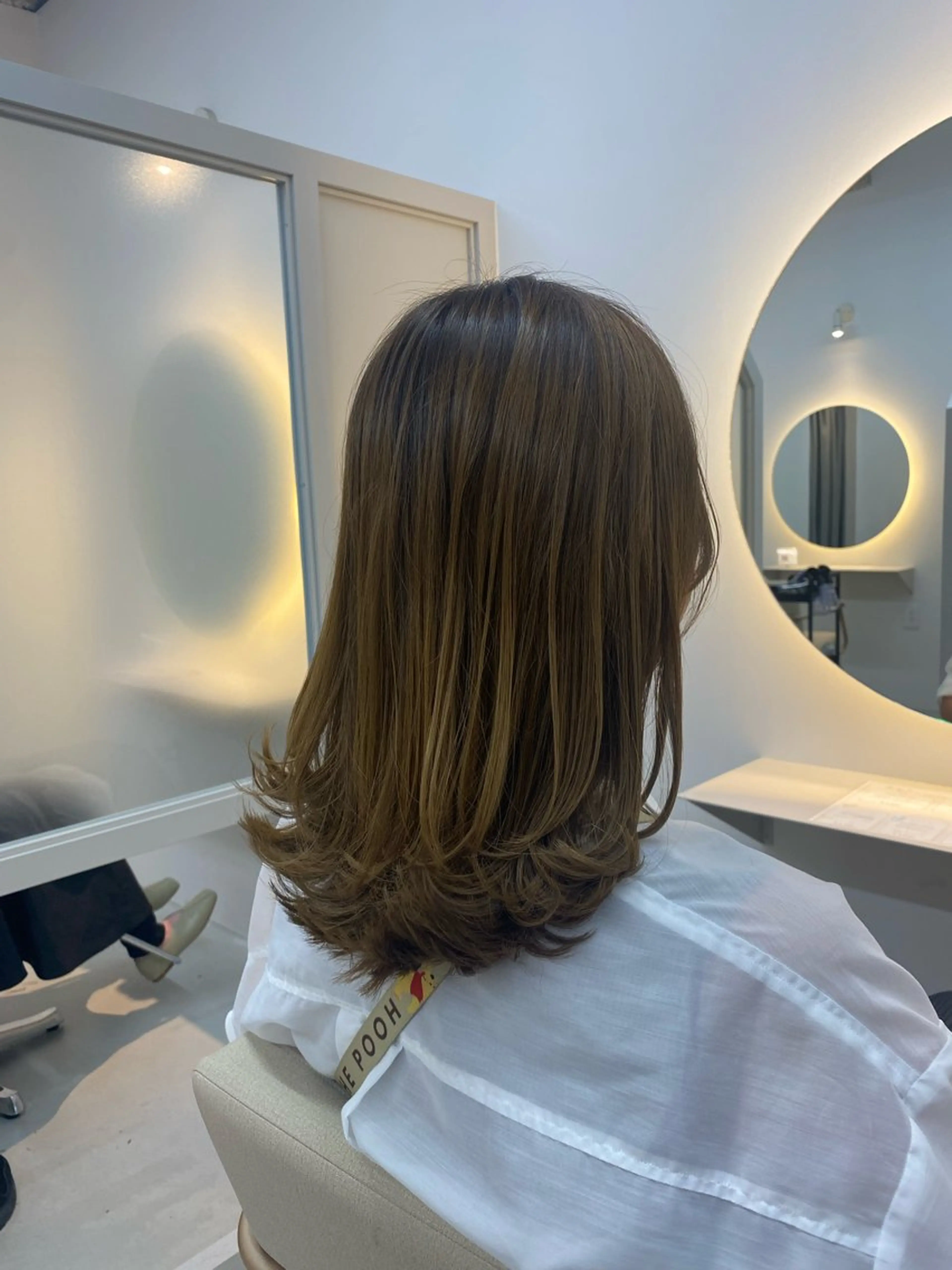 ミディアム 藤原 悠暉のヘアスタイル