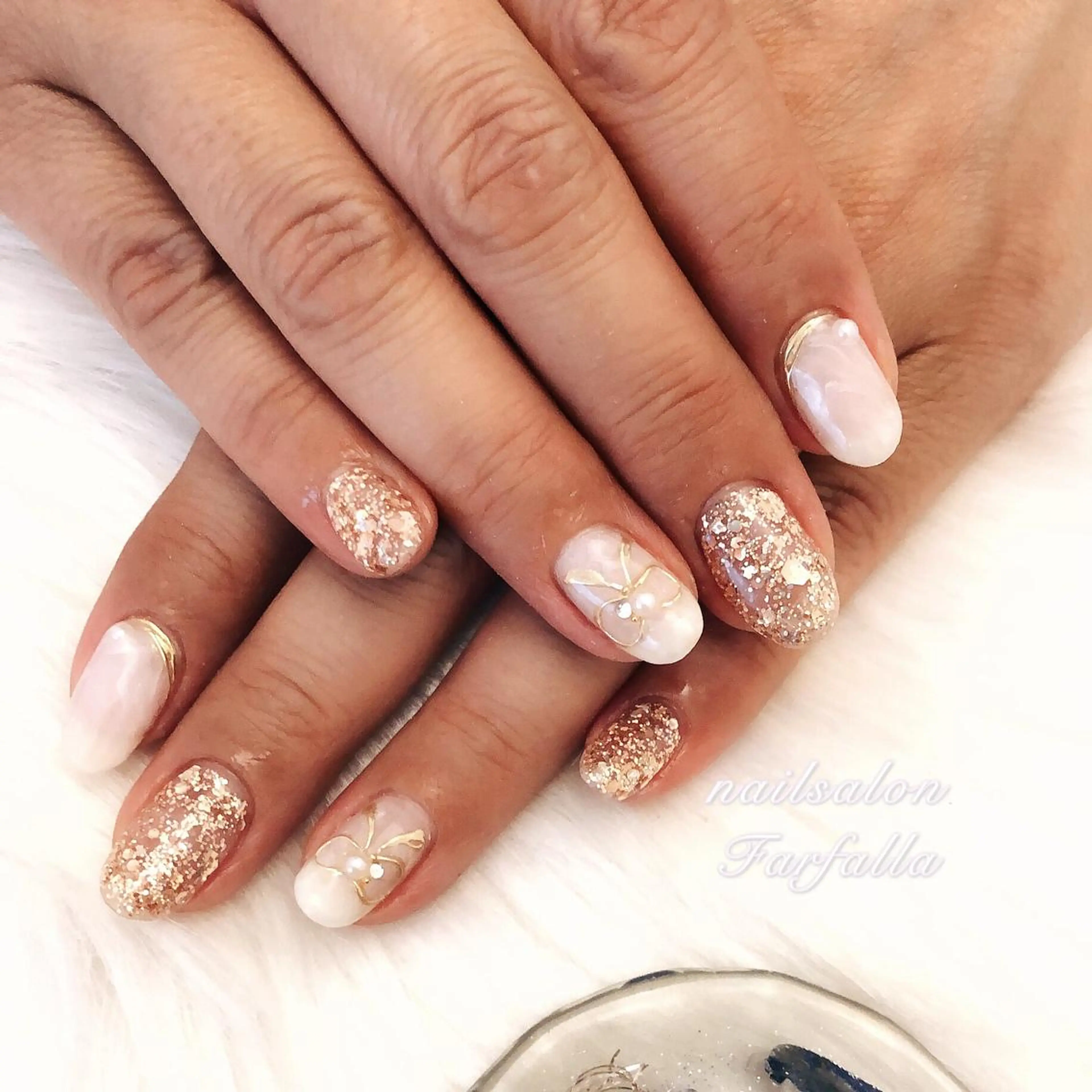 ネイル Farfalla Kieのネイルデザイン