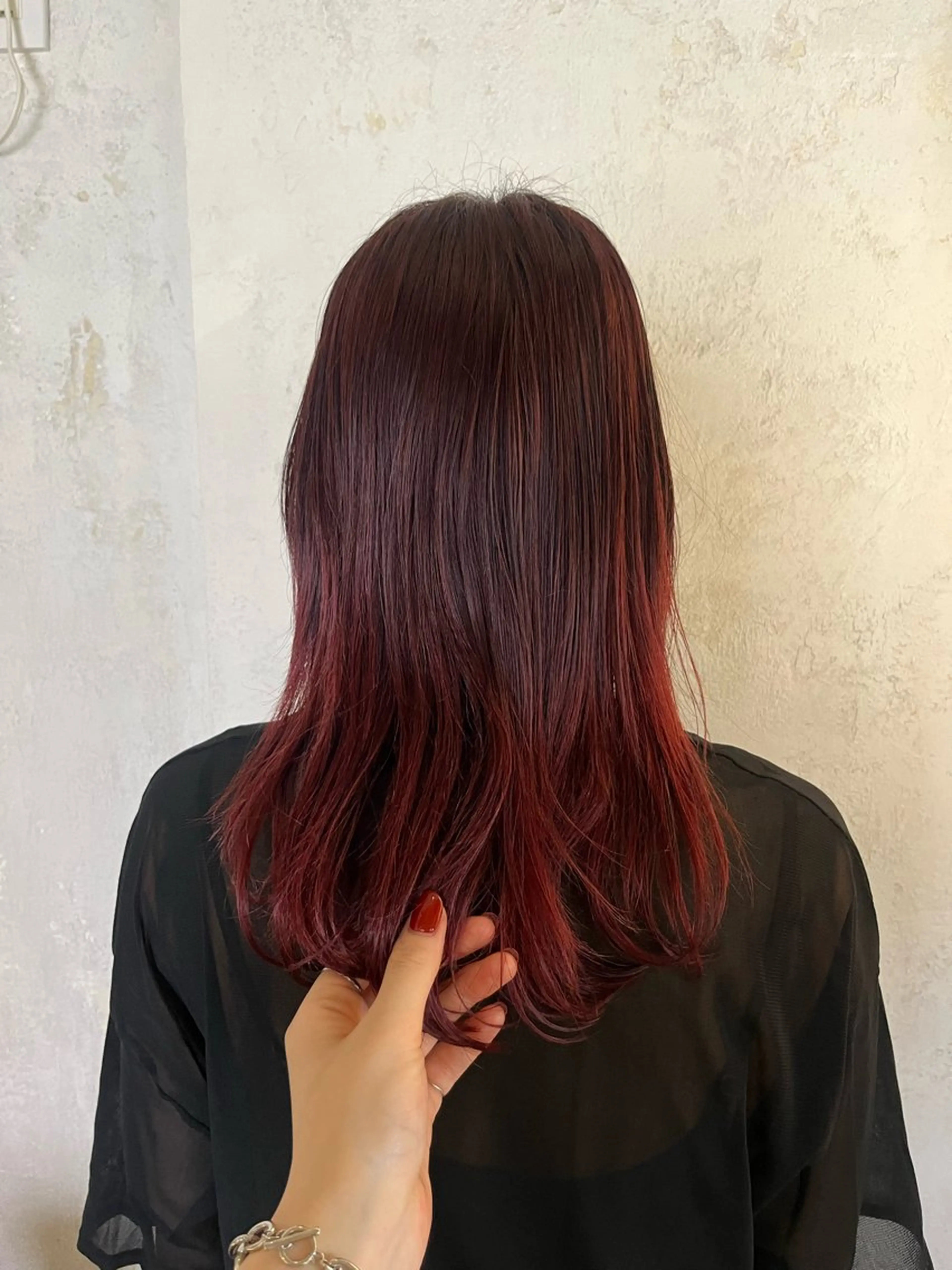 ブリーチなしw colorの写真