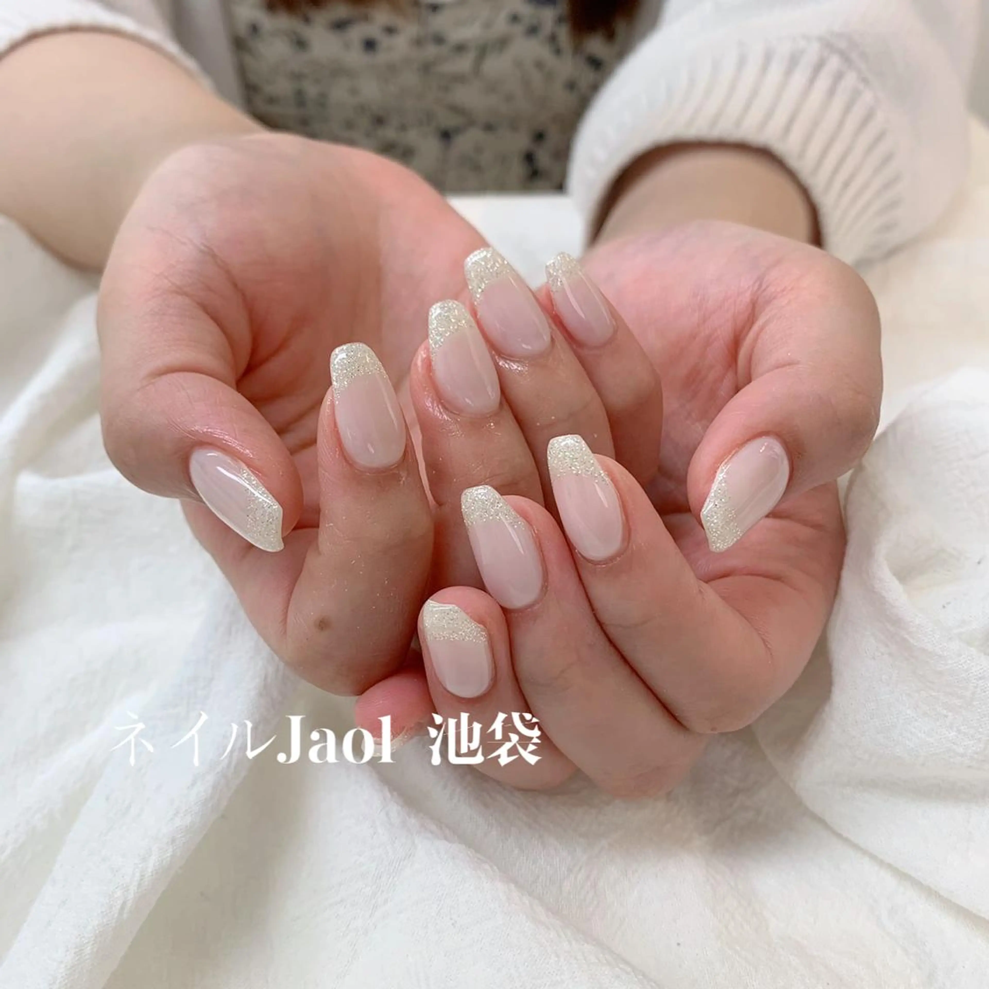 ミディアム ハンドネイル nail jaol池袋店所属・ネイルJaol 池袋のネイルデザイン
