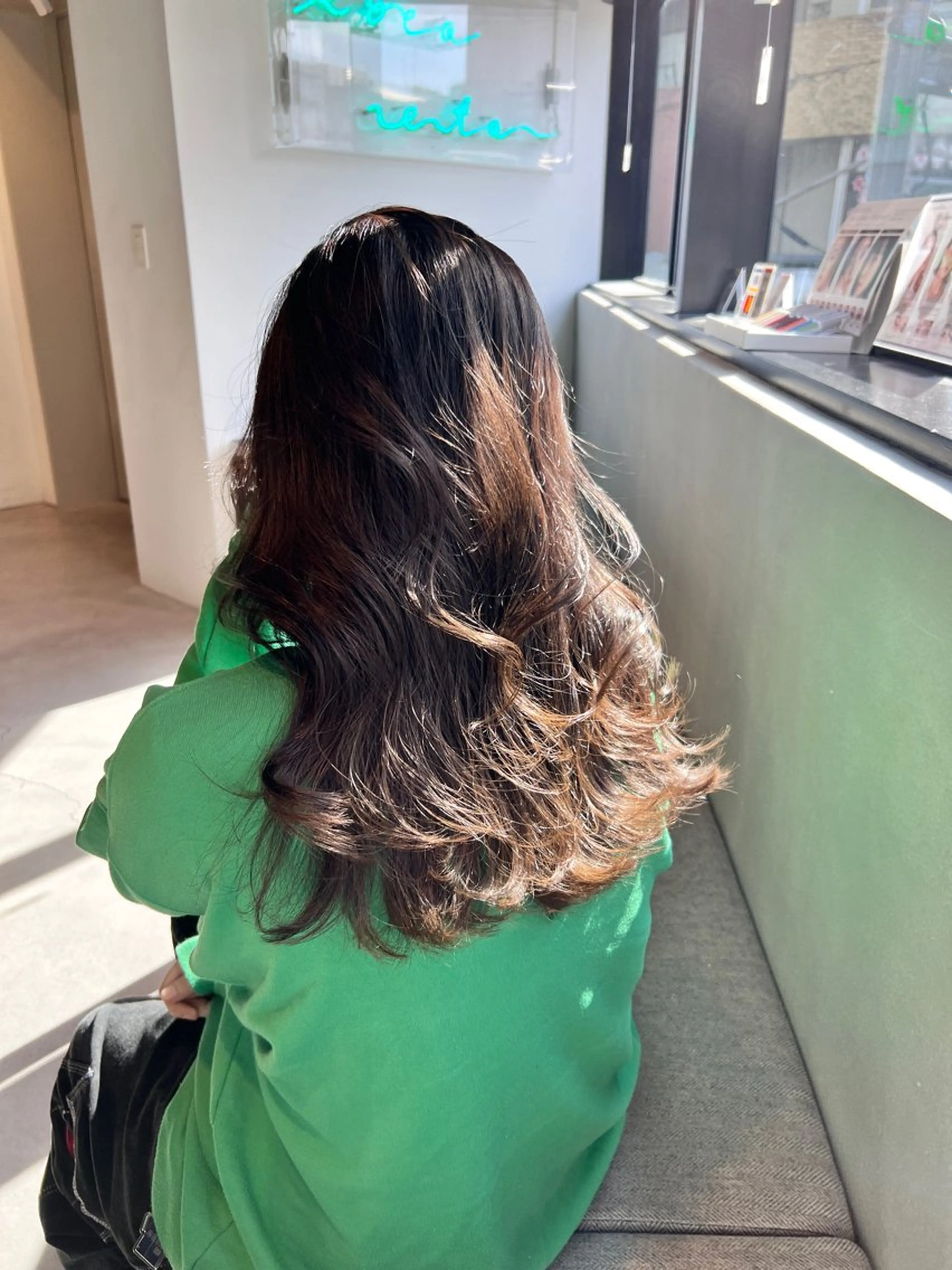ロング カラー ロカリタ　河原町三条所属・🌐👽フクイ キララ🌎💎のヘアスタイル