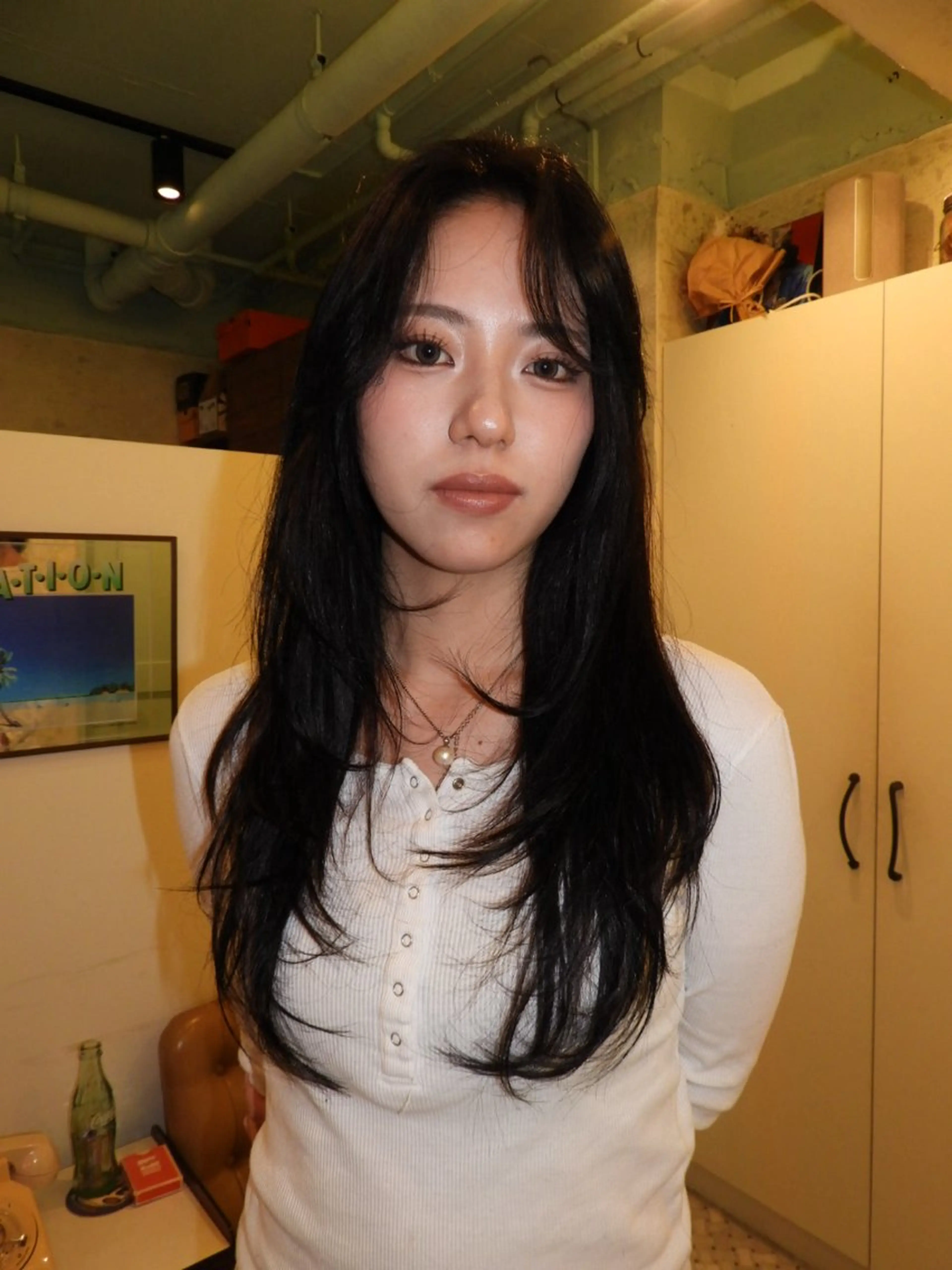 ロング 縮毛矯正 AR.MARA  hair studio所属・錦糸町.浅草蔵前 ◾️フウカのヘアスタイル