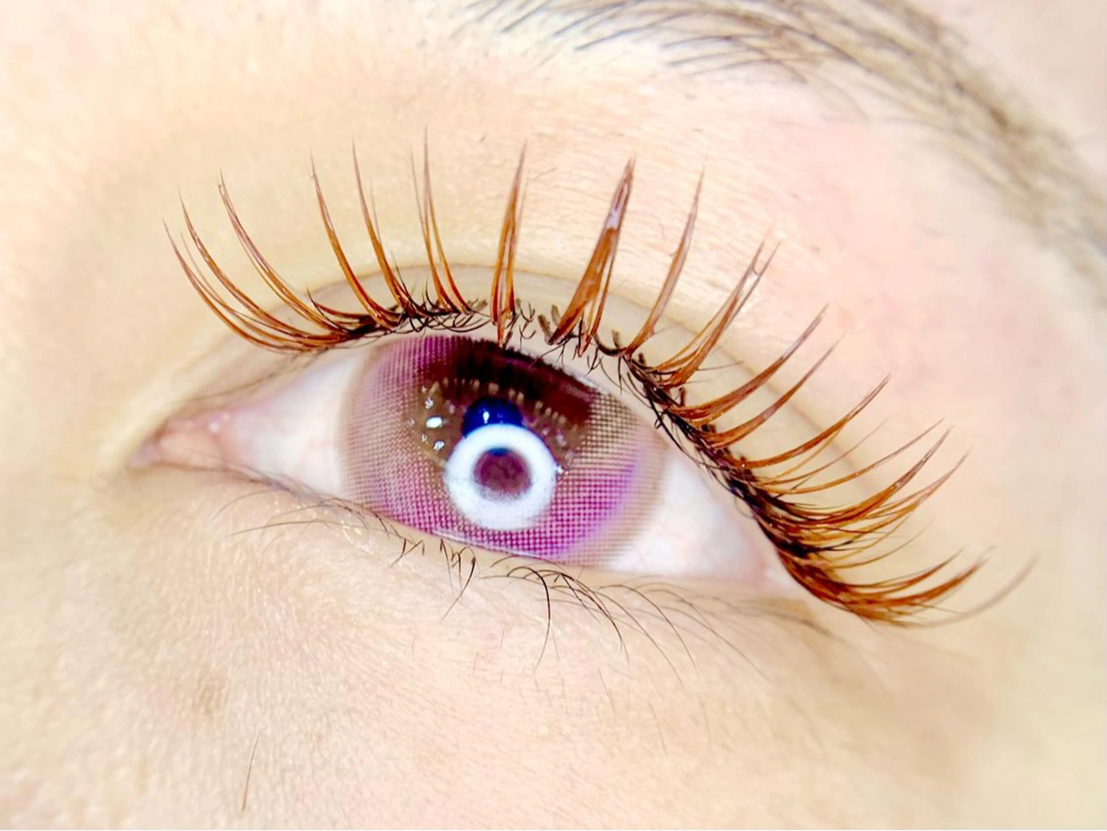 マツエク・マツパ バインドロック Cカール カラーマツエク マツエク Fukushi／ 自由が丘quint;のマツエク・マツパデザイン