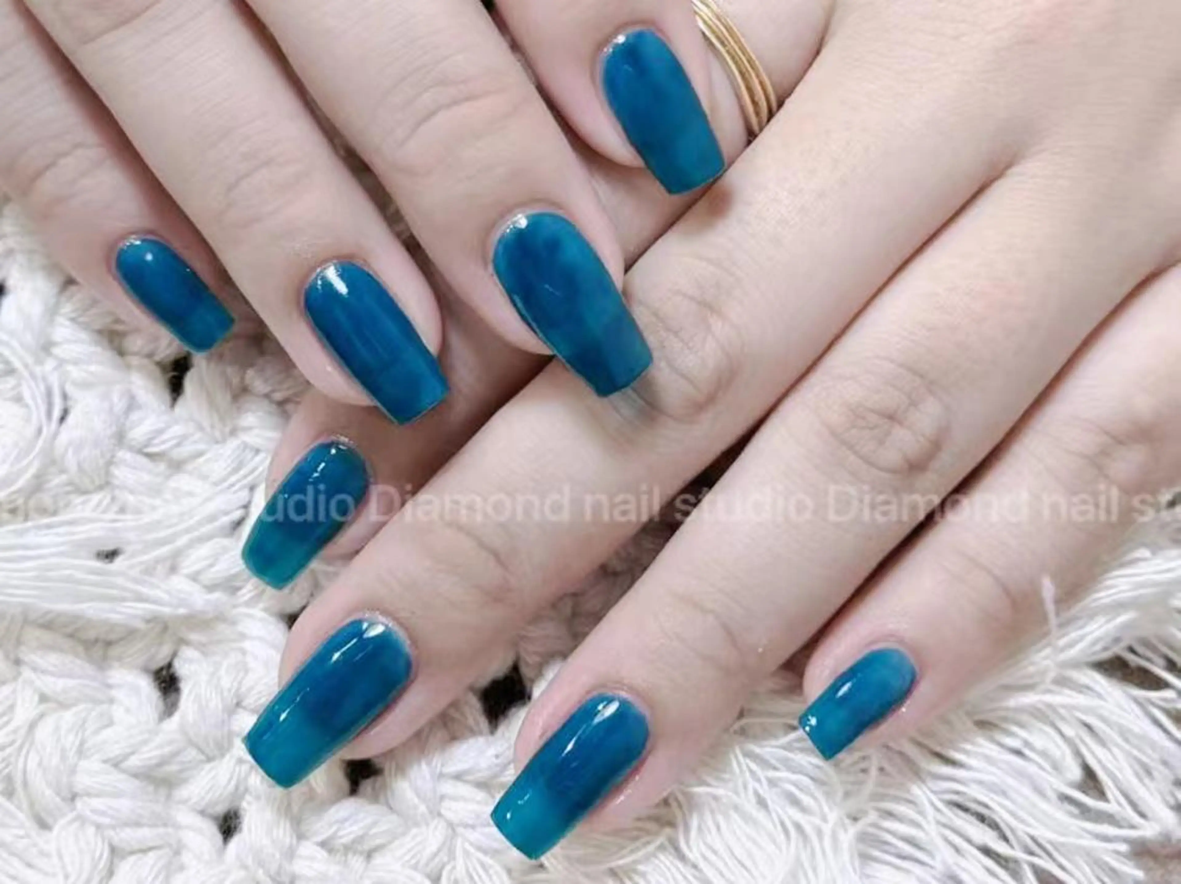 ショート ハンドネイル DIAMOND 💅のネイルデザイン