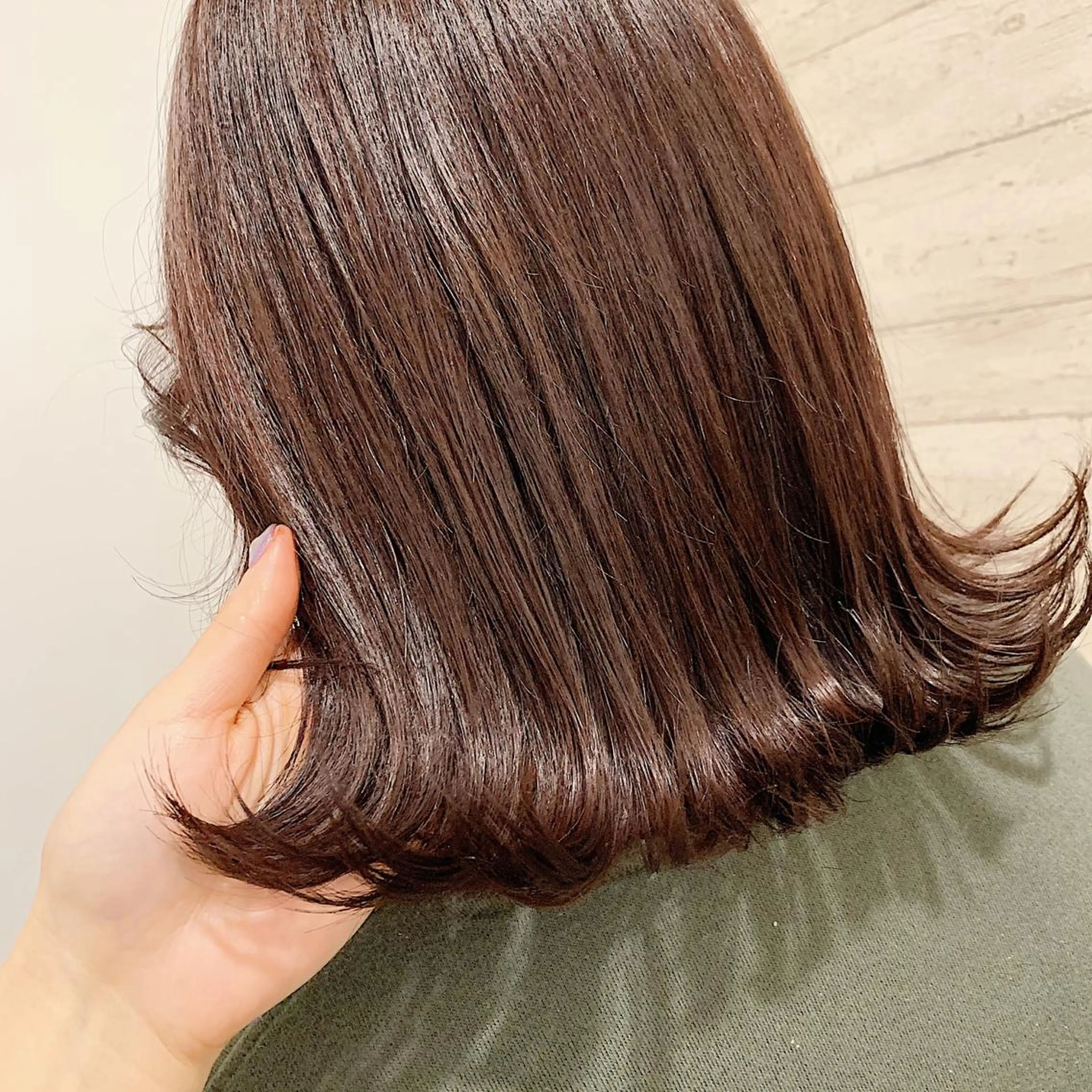 ミディアム カラー ヘアカラー GO TODAY SHAiRE SALON 町田店所属・🫧大森 知夏🫧のヘアスタイル