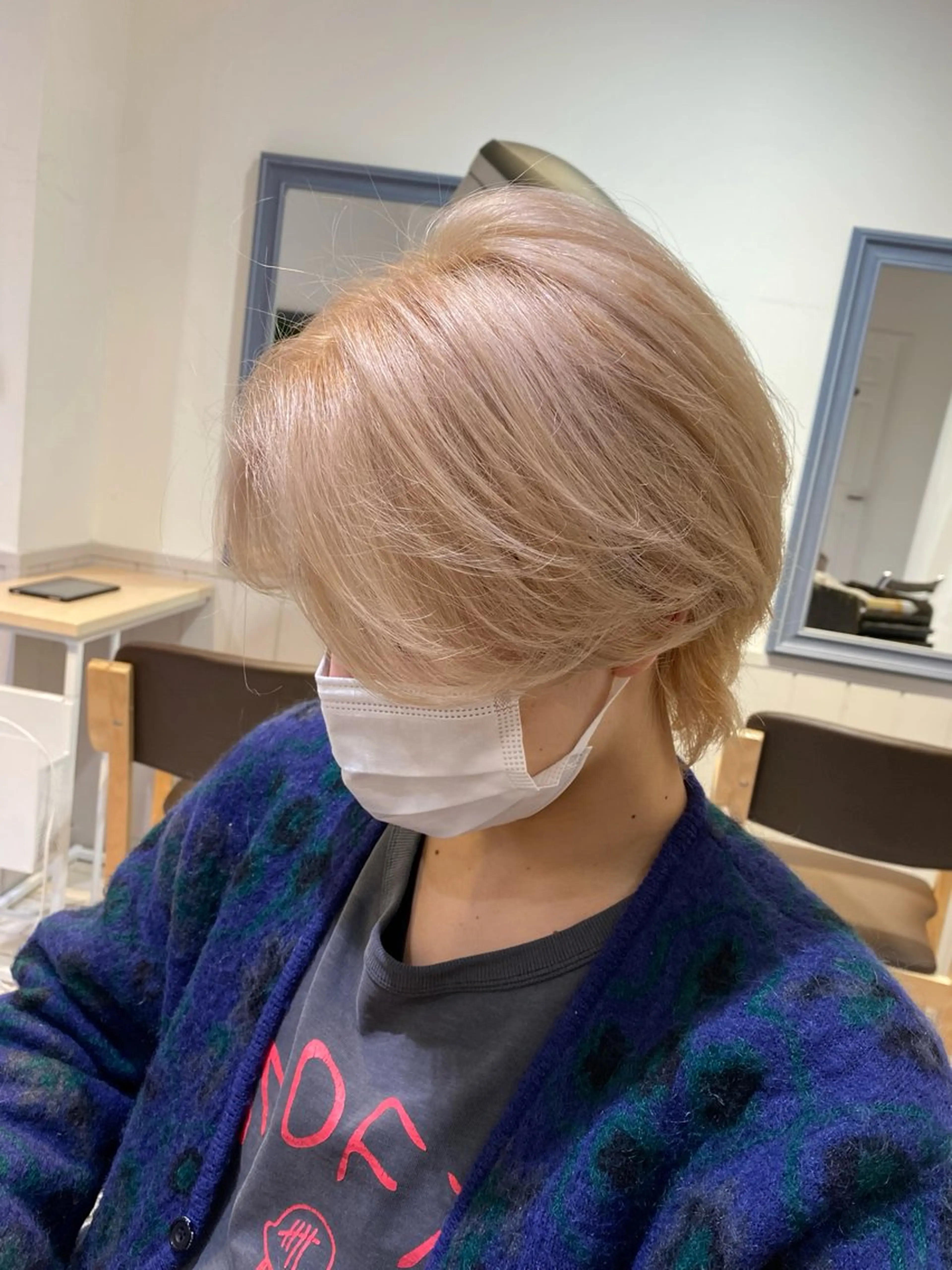 【メンズさん限定】カット+ワンカラーの写真