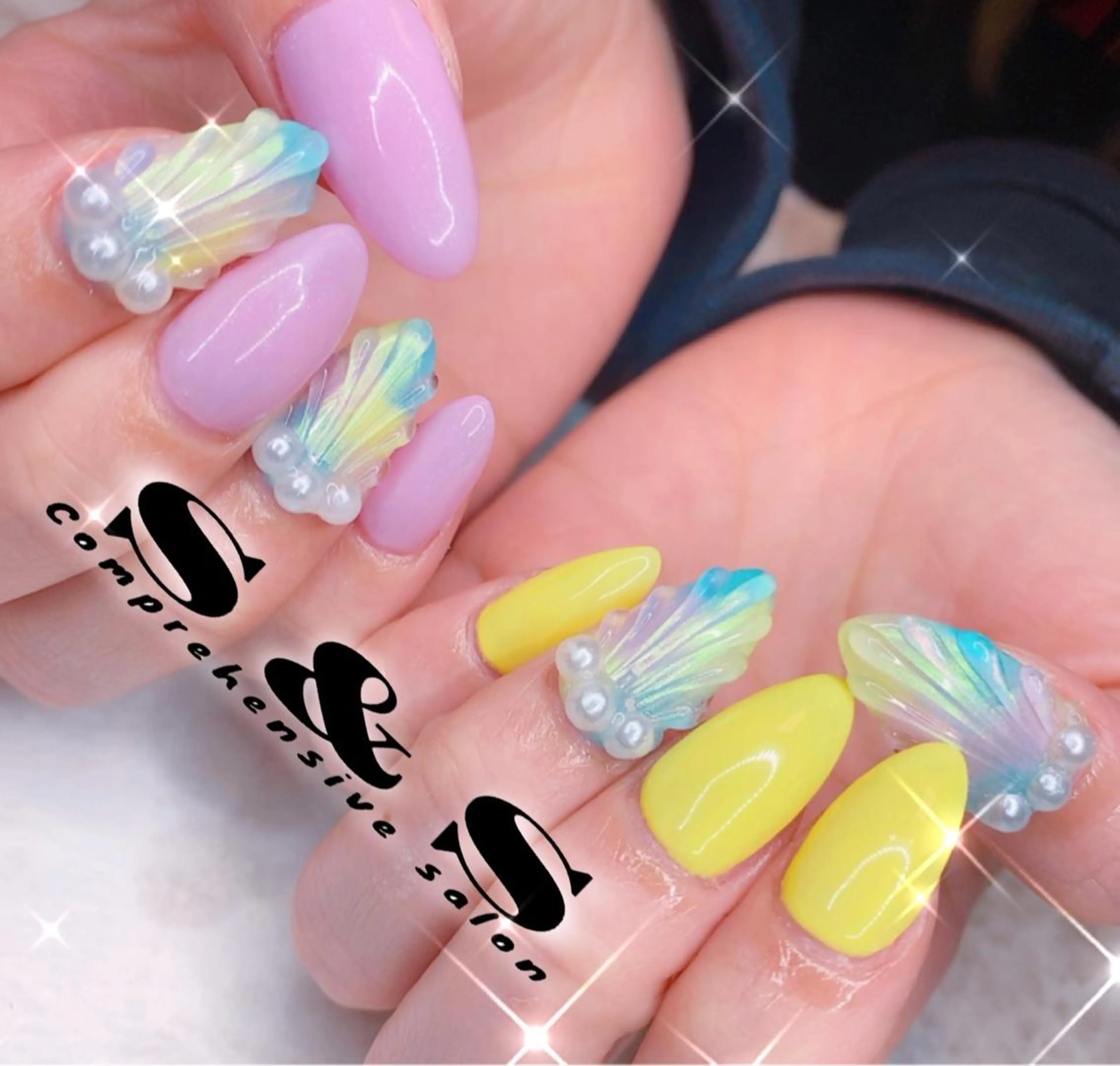 ネイル アートネイル 長さ出し メンズネイル 持ち込み スカルプネイル S&S 村田小百合のネイルデザイン