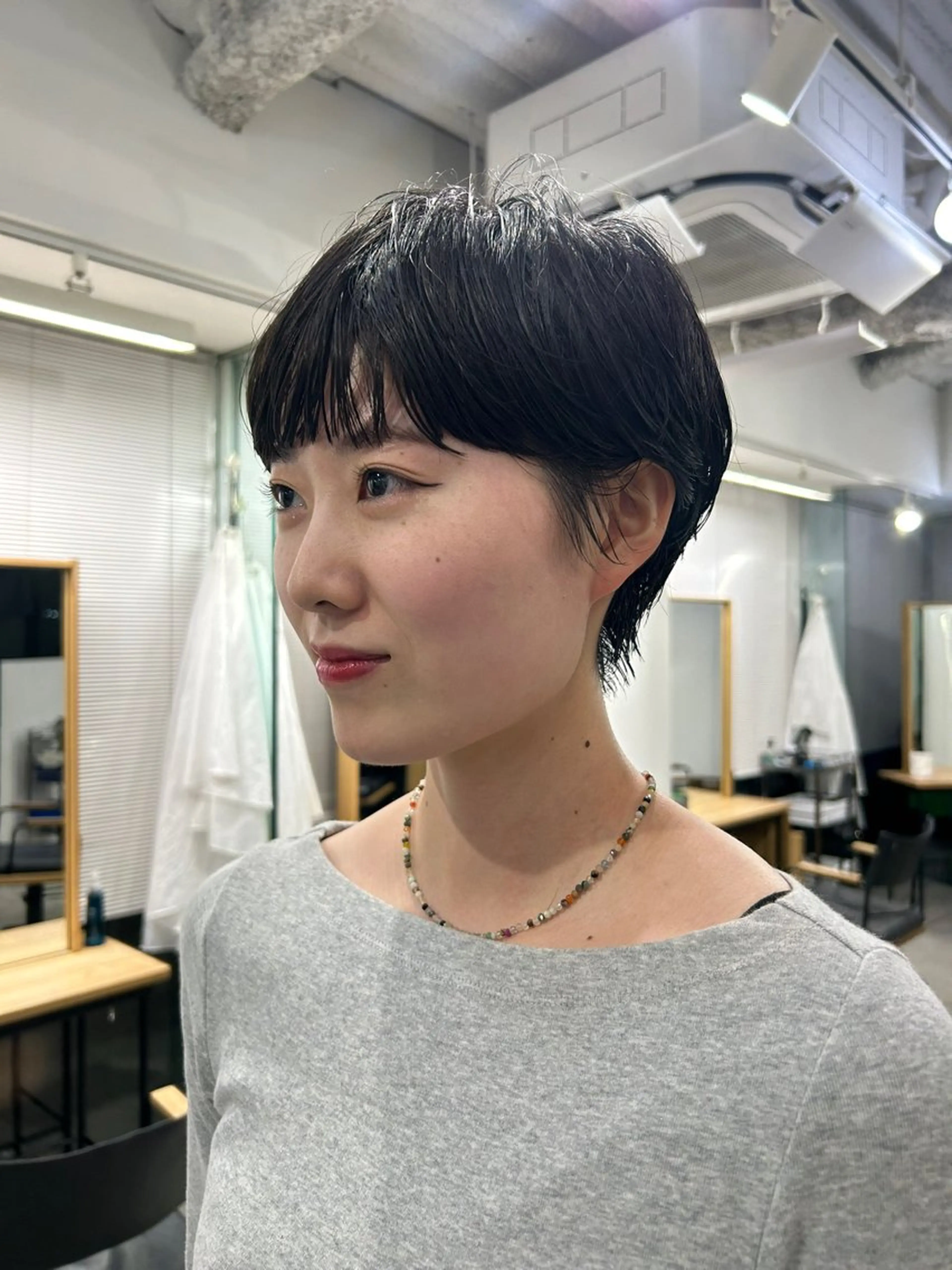 ショート パーマ nishihama nanaのヘアスタイル