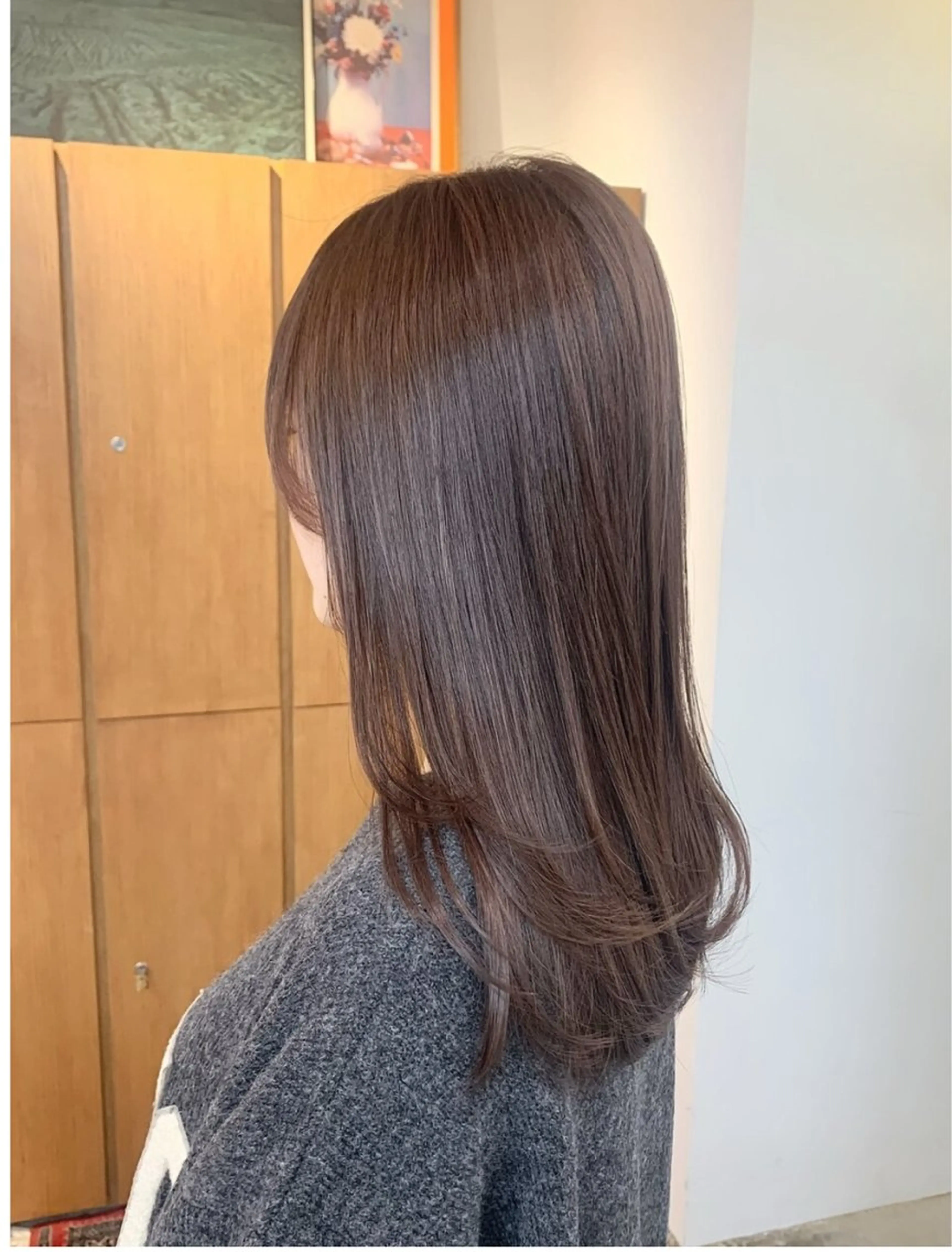 ロング カラー ブラウンカラー ヘアカラー ENIEN MAKE'S 立川所属・立川/艶髪ブラウン カラーYUJIのヘアスタイル